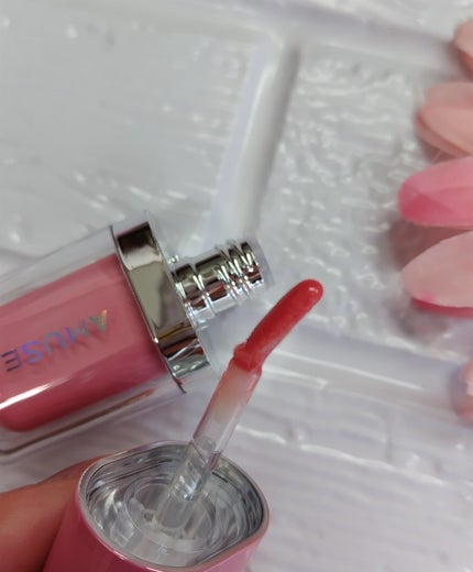 ジェルフィットグロス/AMUSE/リップグロスを使ったクチコミ(3枚目)