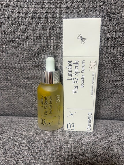 ダーメラ ルミショット・Wビタセラム/Dermela/美容液を使ったクチコミ(1枚目)