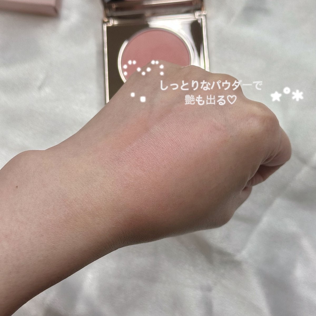 フォギーヴェールブラッシャー/SELVE/パウダーチークを使ったクチコミ（3枚目）