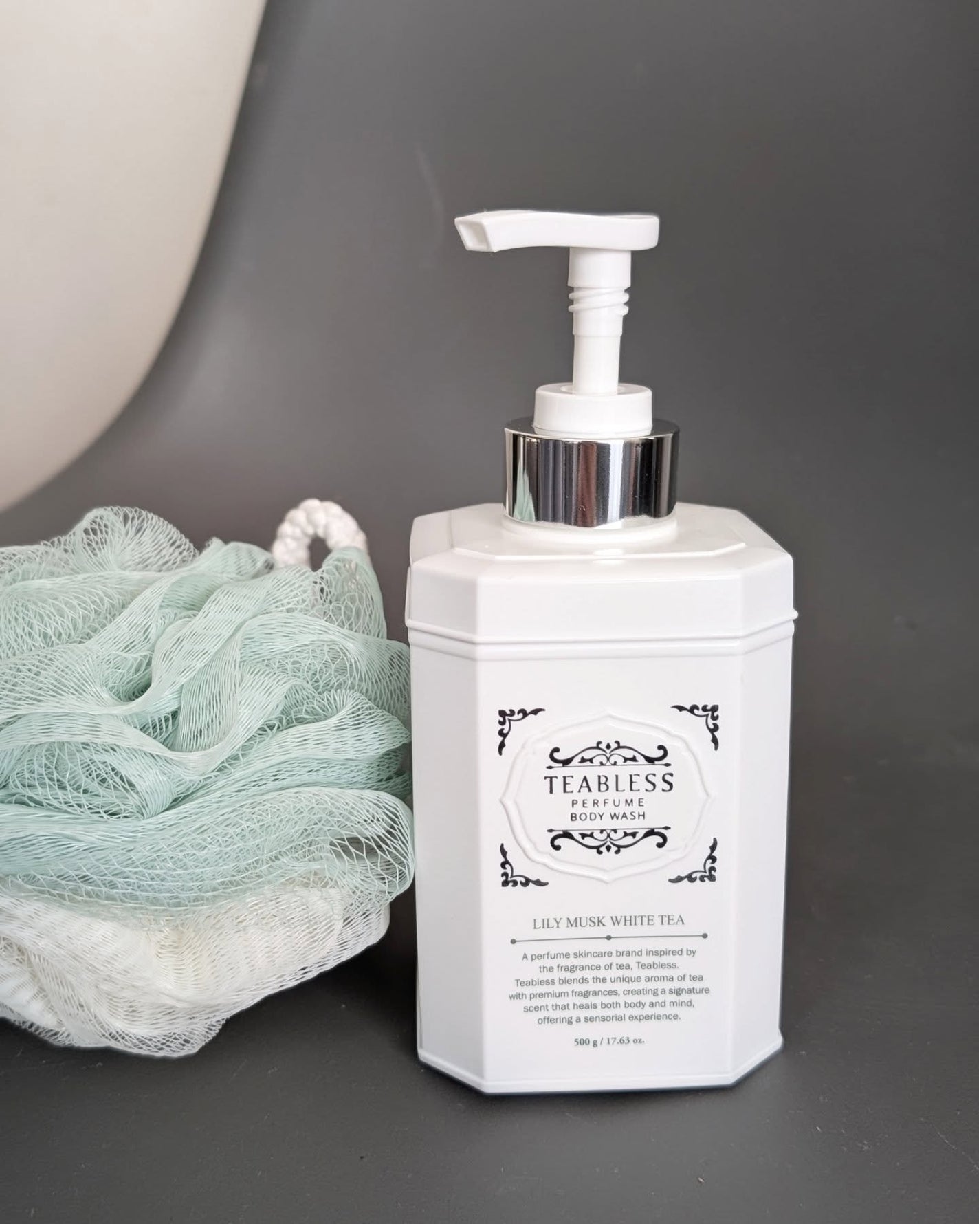 パフュームボディソープ リリィムスクホワイトティー/TEABLESS/ボディソープを使ったクチコミ(4枚目)