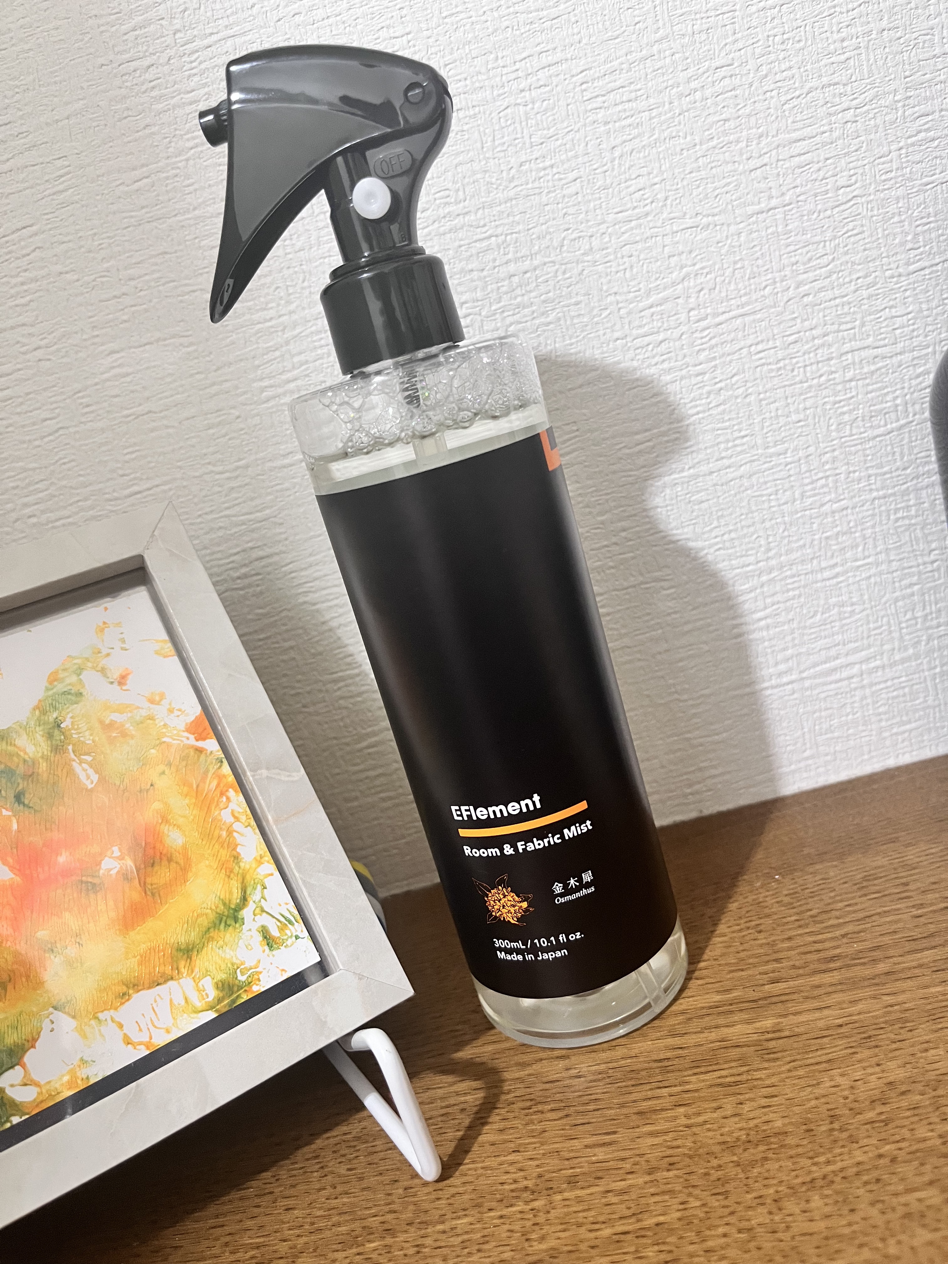 EFlement ファブリックミスト 金木犀/EFlement/ファブリックミストを使ったクチコミ（1枚目）