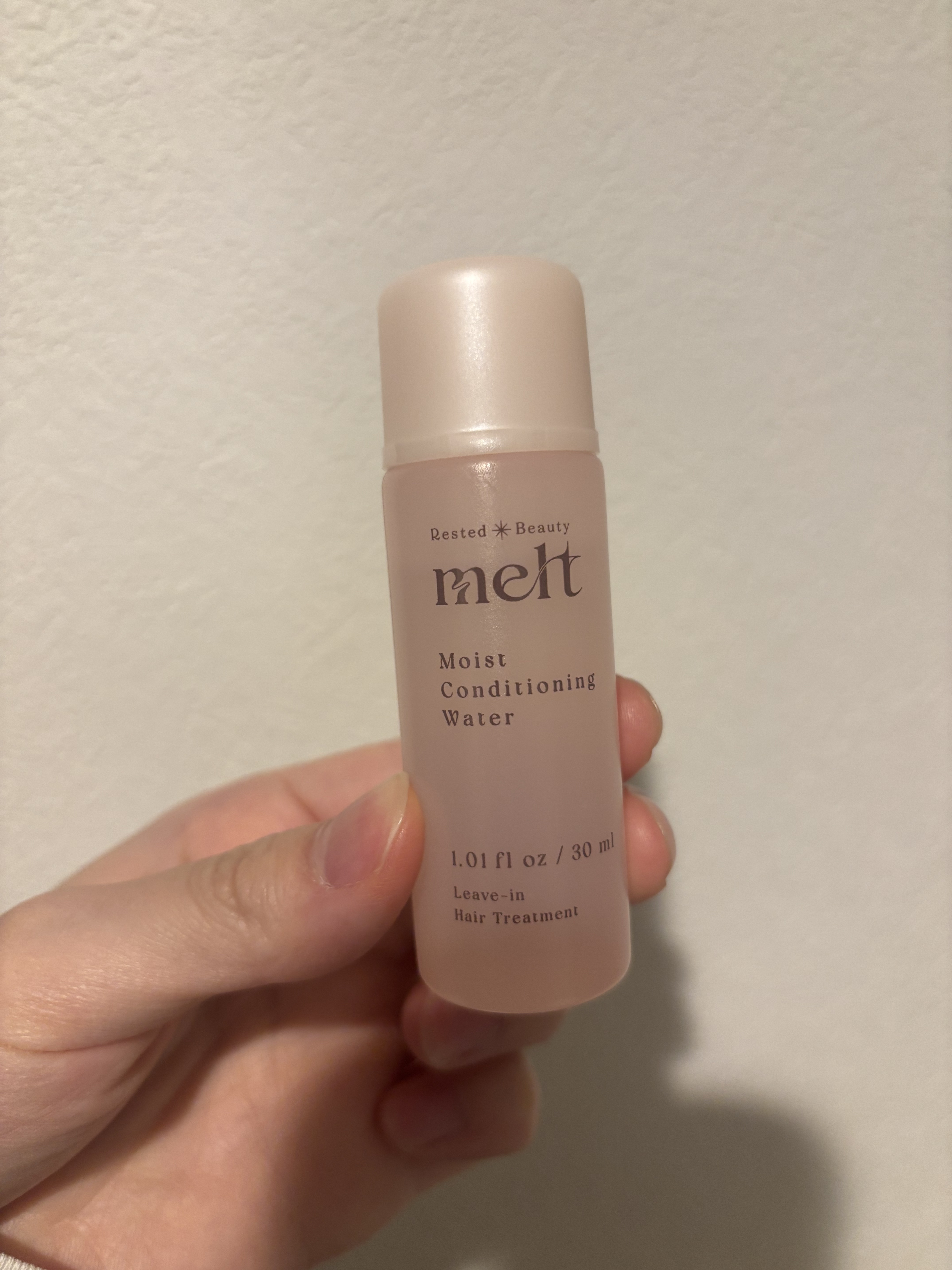 メルト モイストコンディショニングウォーター ミニサイズ 30mL/melt/アウトバストリートメントを使ったクチコミ（1枚目）