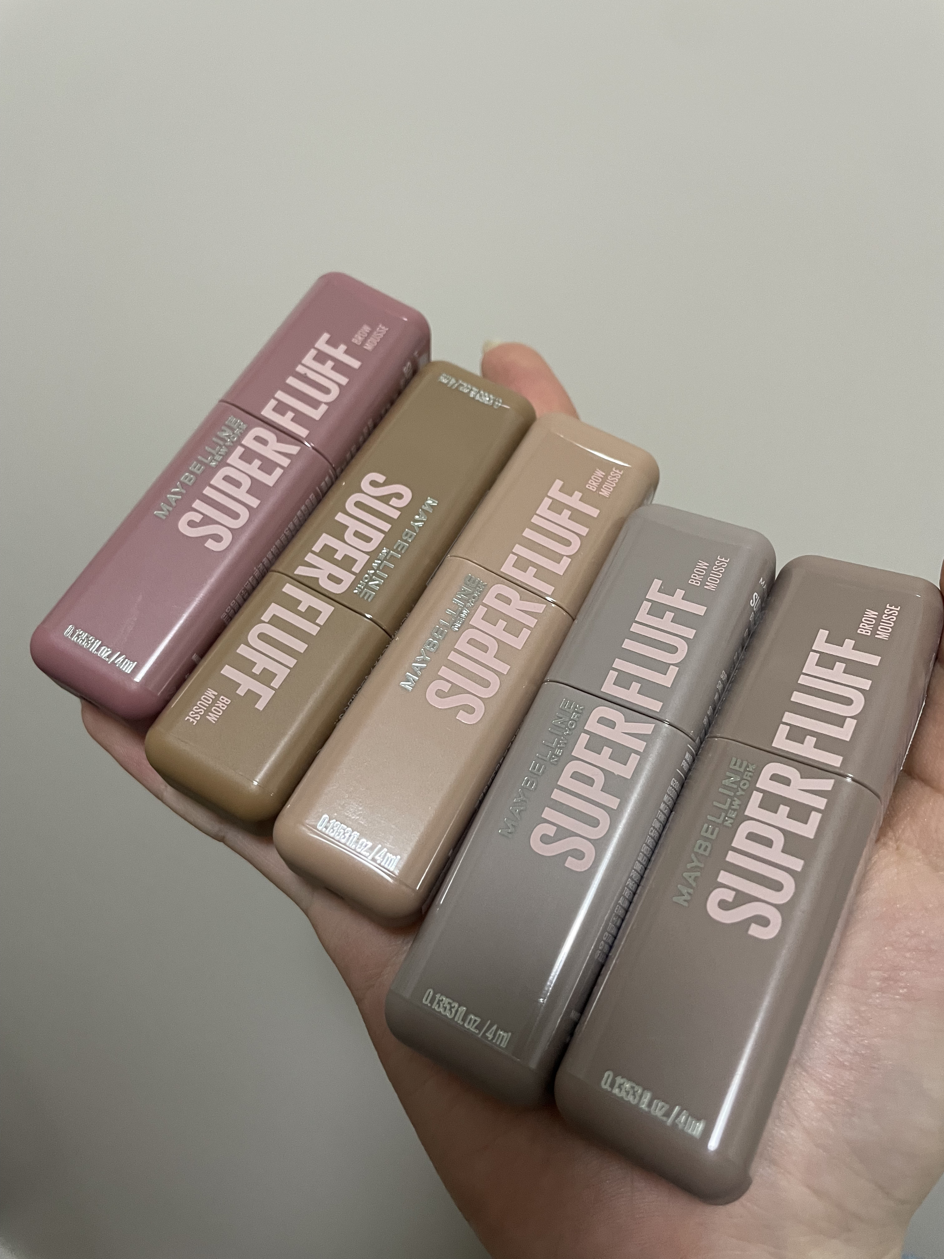 ＳＰ フラッフ ブロウ ムース/MAYBELLINE NEW YORK/眉マスカラを使ったクチコミ（1枚目）