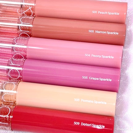 グラスティングカラーグロス/rom&nd/リップグロスを使ったクチコミ(2枚目)