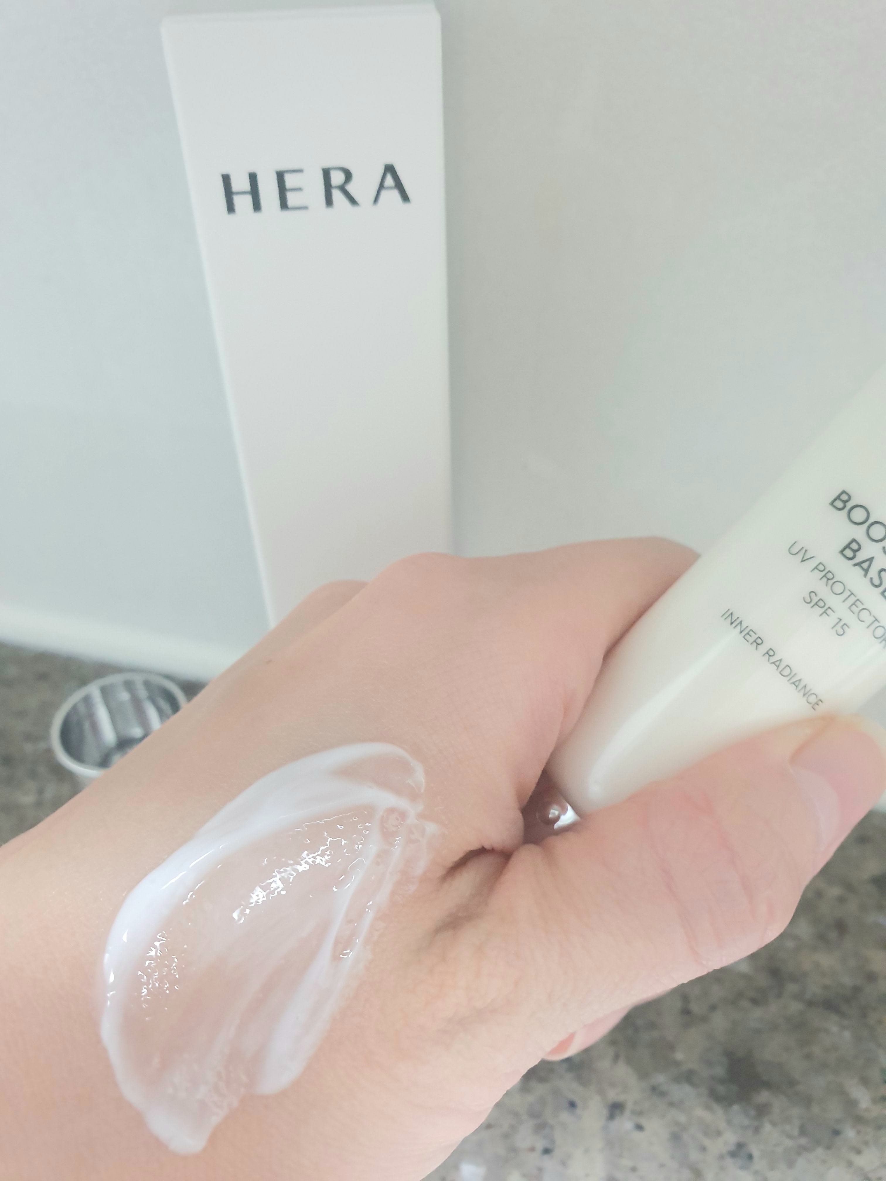 ブースティングベースUVプロテクター/HERA/化粧下地を使ったクチコミ（3枚目）