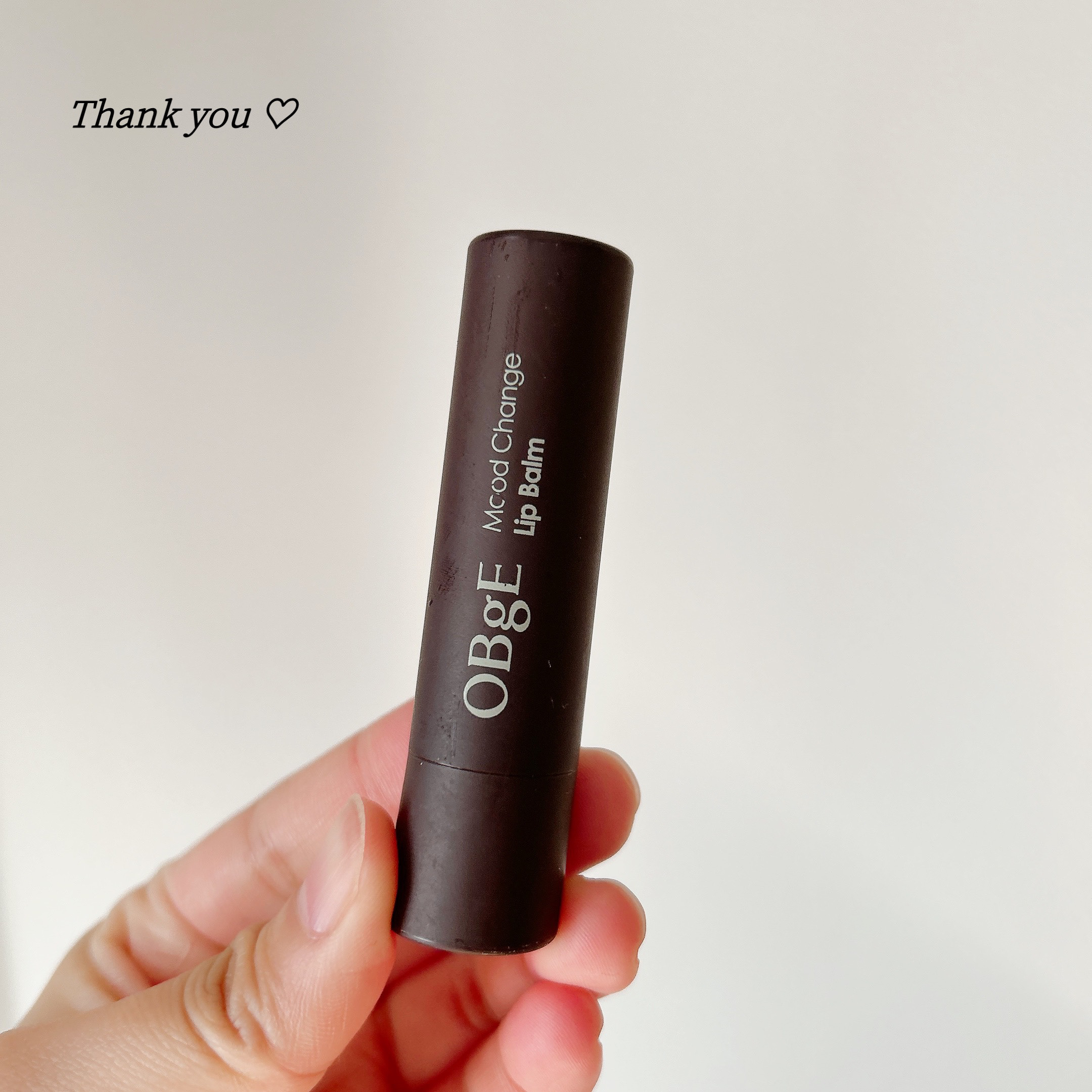 ムードチェンジリップバーム/オブジェ/リップバームを使ったクチコミ（1枚目）