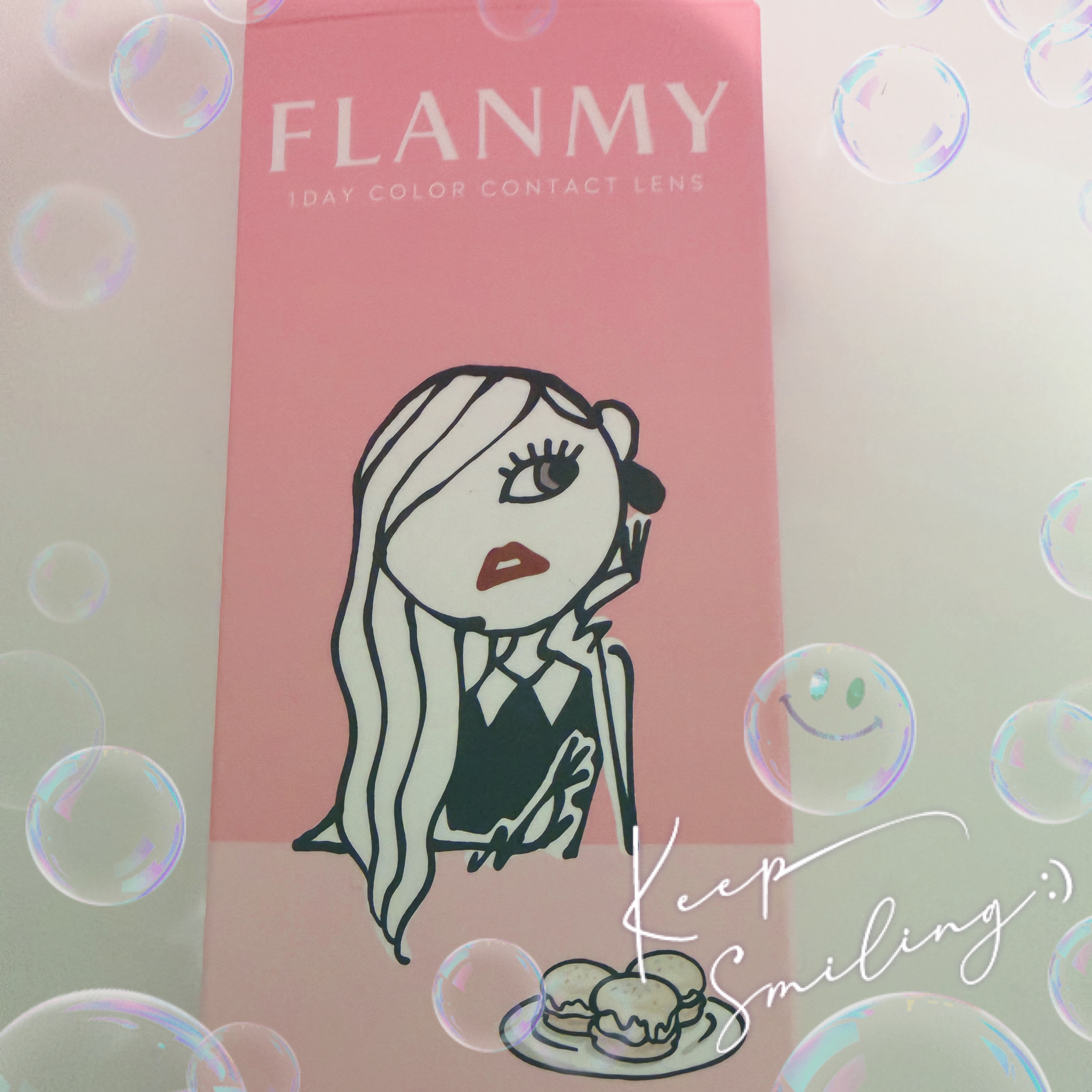 FLANMY 1day/FLANMY/ワンデー（１DAY）カラコンを使ったクチコミ（1枚目）