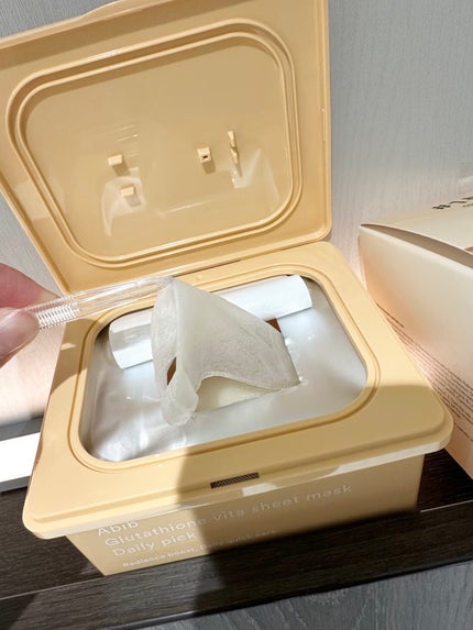 グルタチオンビタシートマスク デイリーピック/Abib /シートマスク・パックを使ったクチコミ(2枚目)