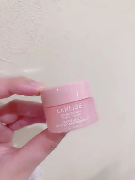 バウンシースリーピングマスク/LANEIGE/フェイスクリームを使ったクチコミ(1枚目)