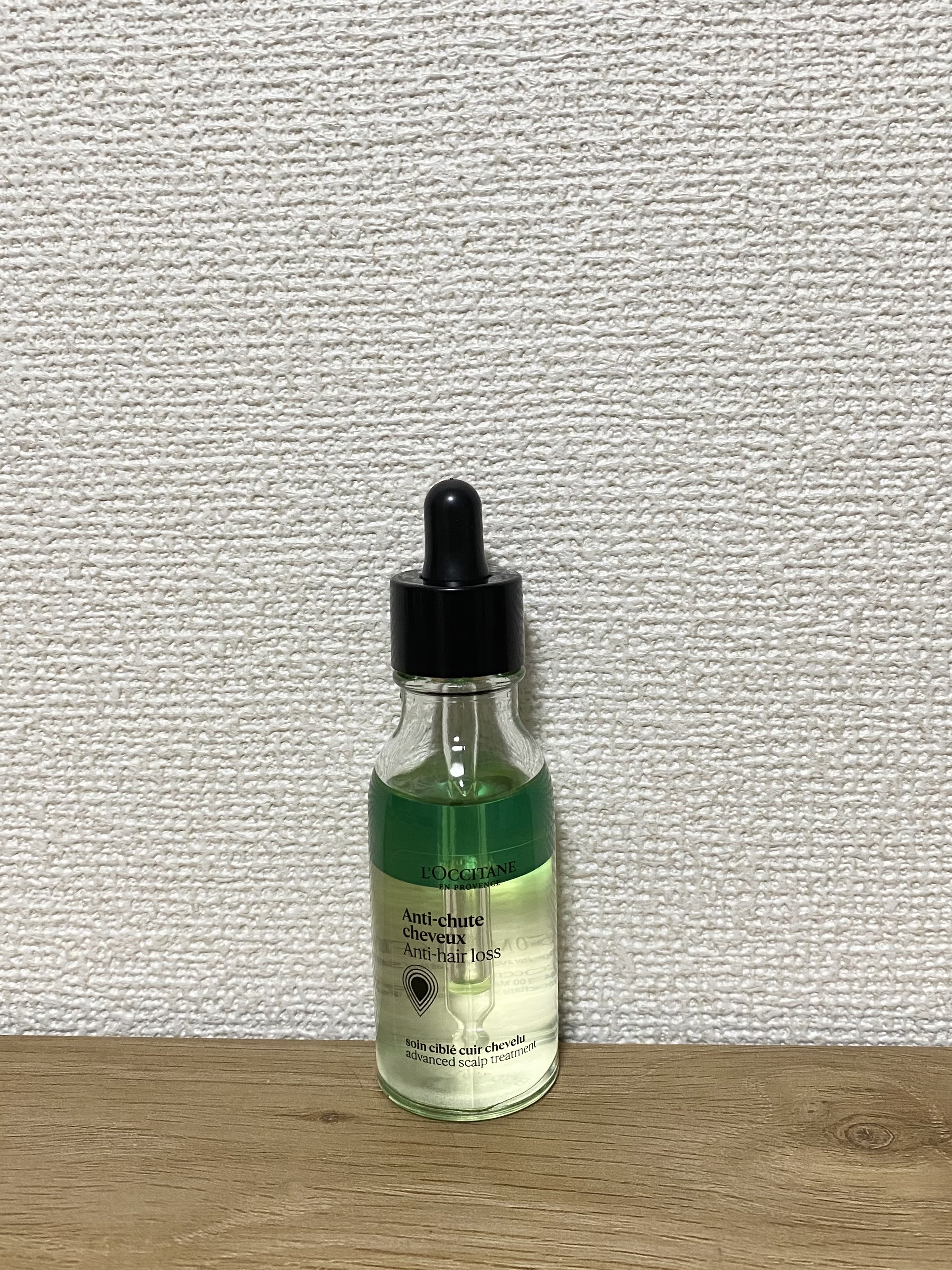 薬用 メディカル アンチヘアロスセラム/L'OCCITANE/頭皮ローションを使ったクチコミ（1枚目）