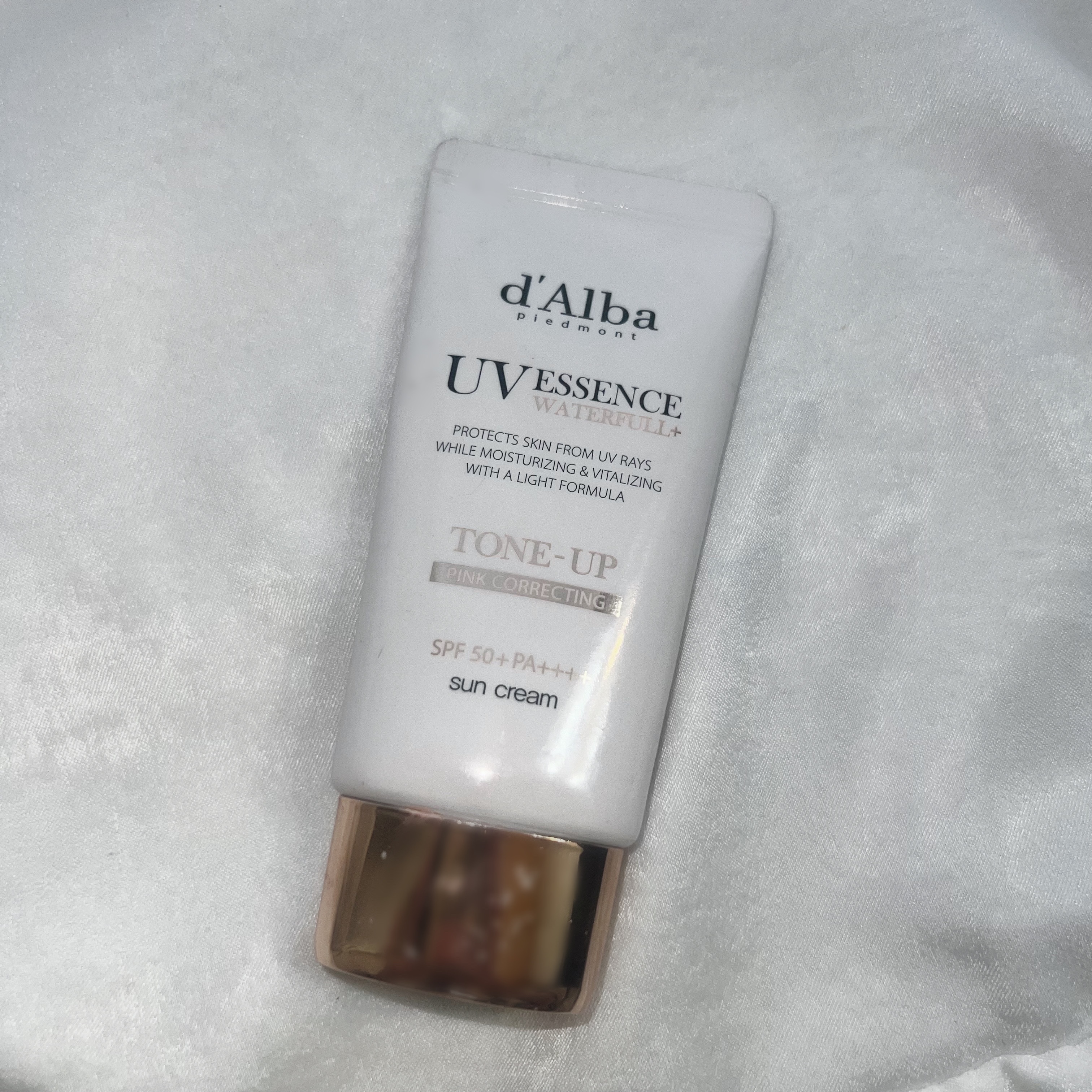 ウォータフルトーンアップサンクリーム/ダルバ/日焼け止めクリームを使ったクチコミ（1枚目）