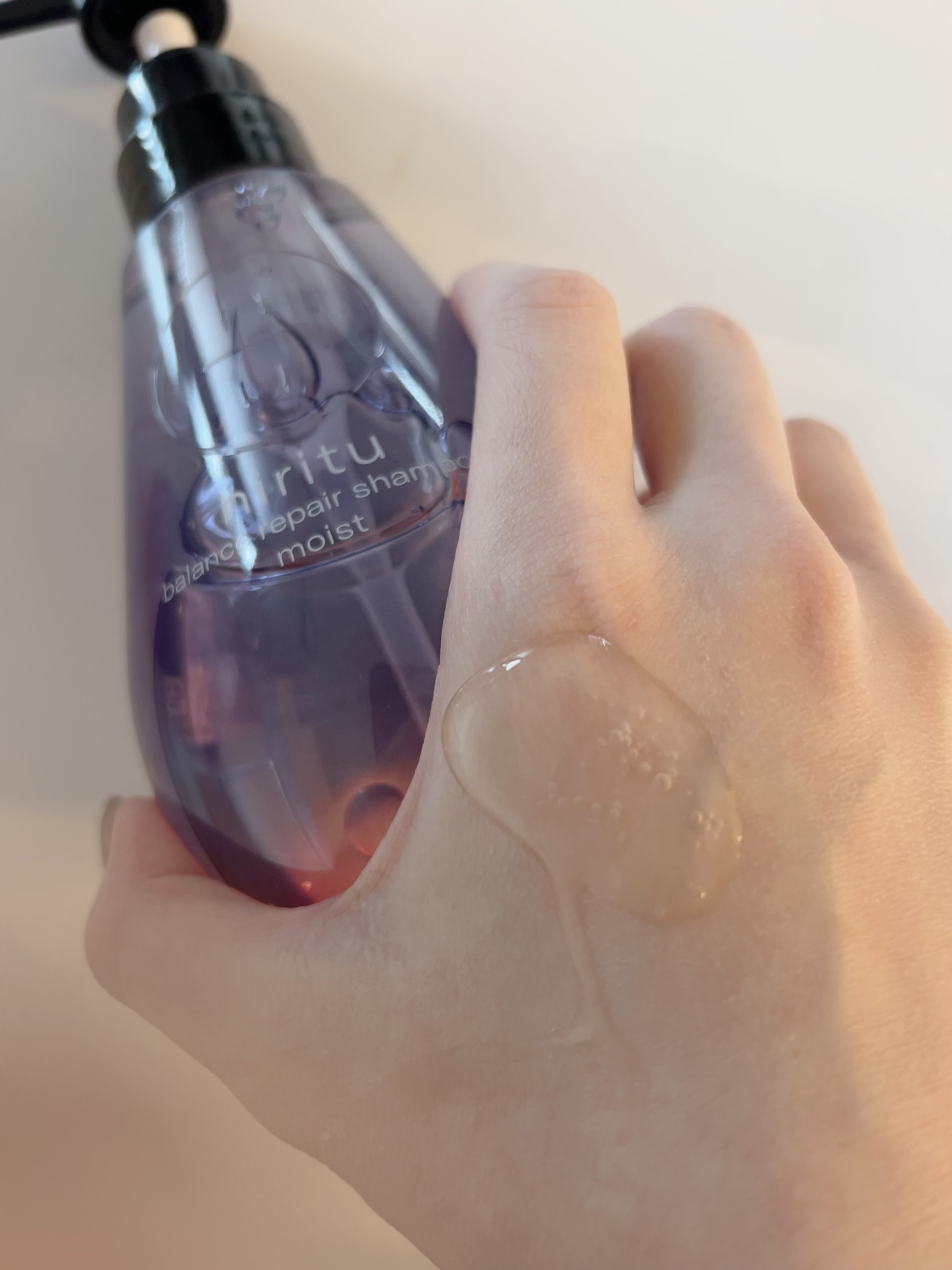 バランスリペア シャンプー/ヘアトリートメント モイスト/hiritu/市販シャンプーを使ったクチコミ（2枚目）