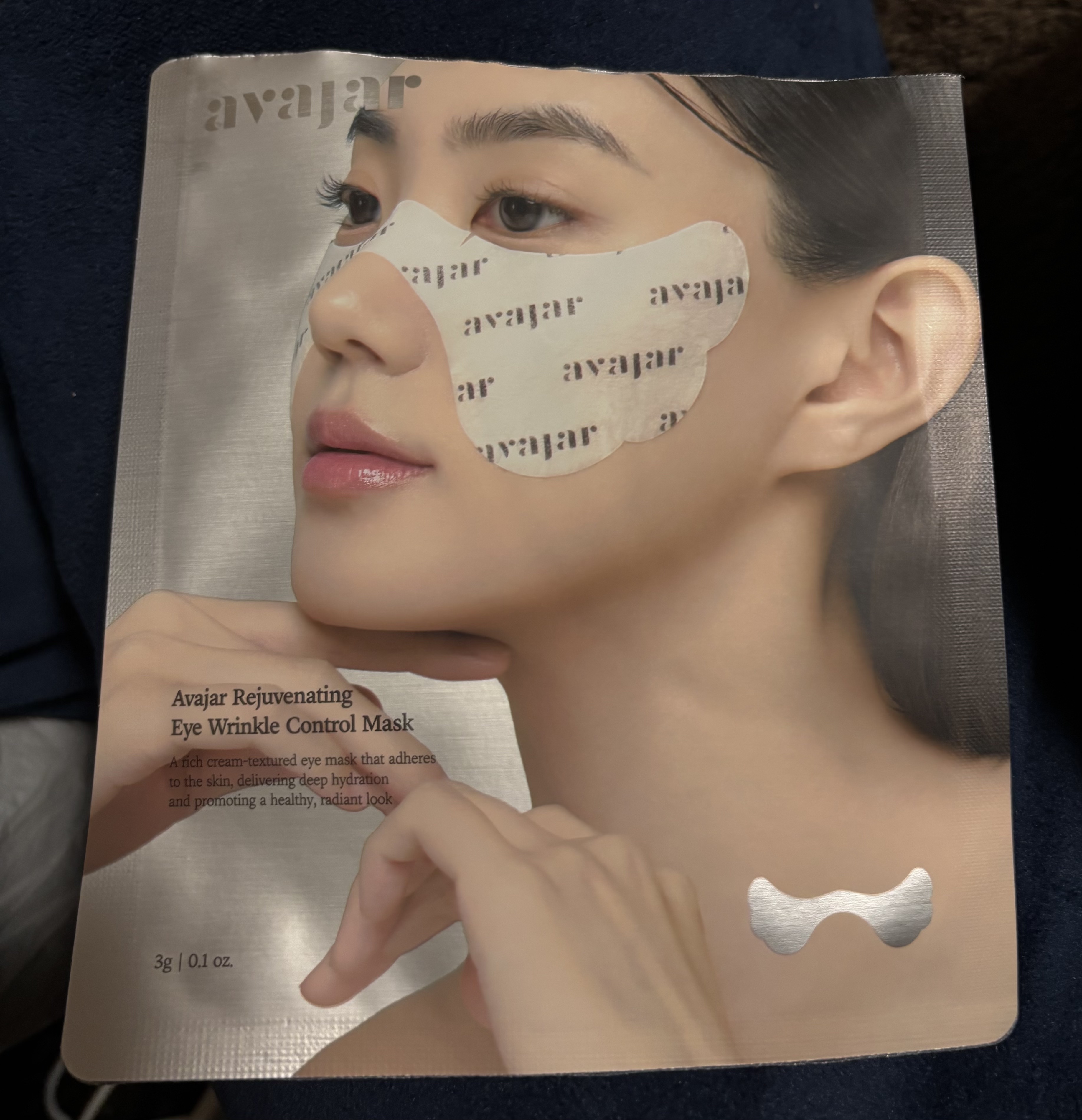 リジュビネイティングアイリンクルコントロールマスク/avajar/シートマスク・パックを使ったクチコミ（1枚目）