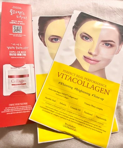 パーフェクト リアル パフォーマンス ビタコラーゲ ンマスクパック /ダーマフィックス/シートマスク・パックを使ったクチコミ(1枚目)