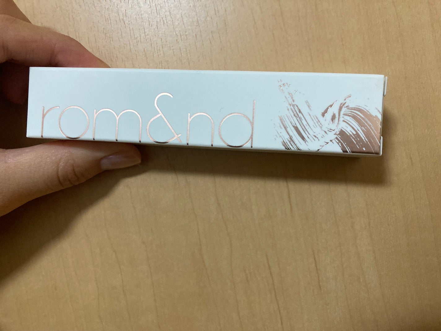 ハンオールブロウカラ/rom&nd/眉マスカラを使ったクチコミ(3枚目)