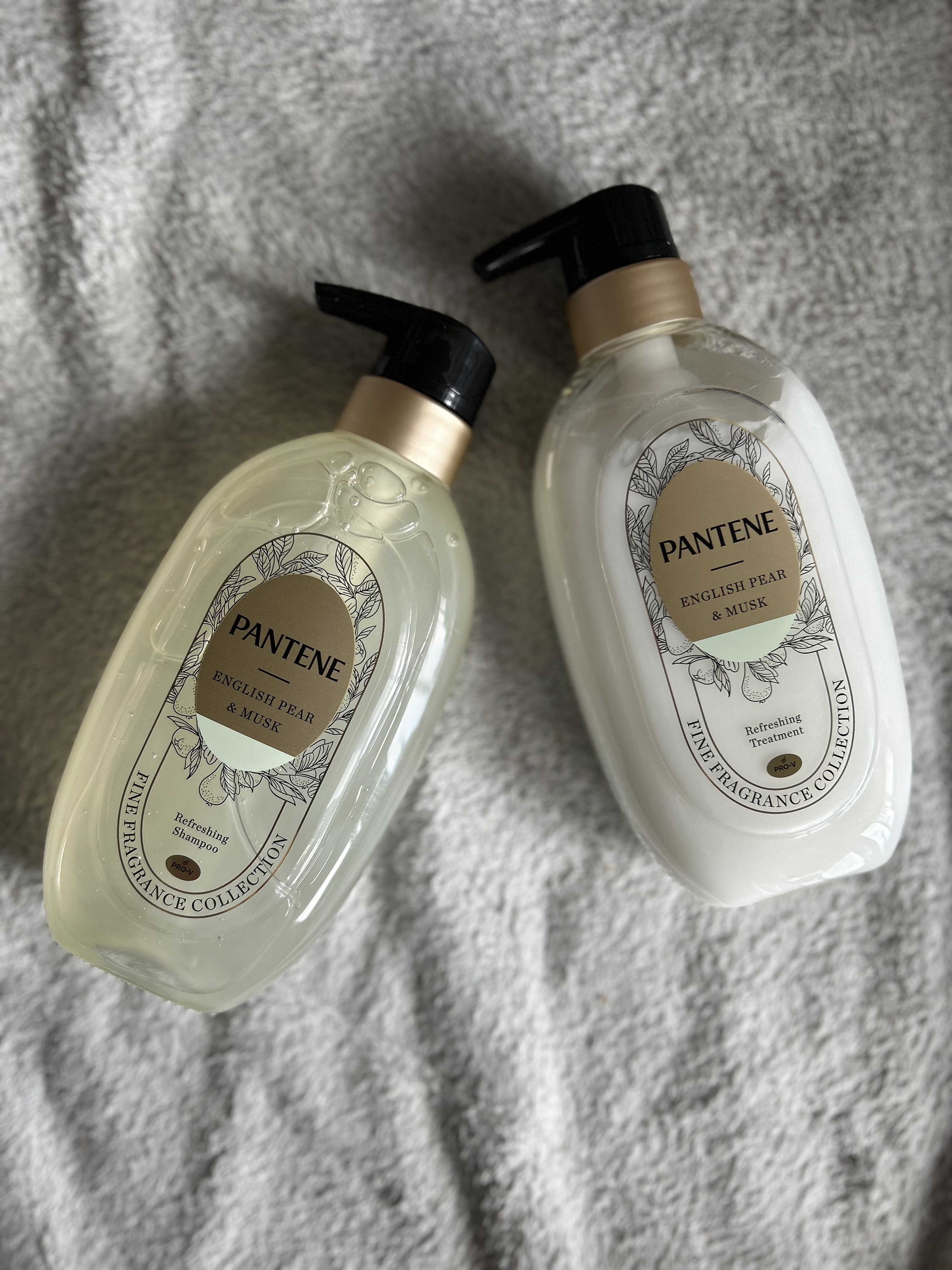 ファインフレグランスコレクション イングリッシュペアー＆ムスクの香り リフレッシングシャンプー/トリートメント/パンテーン/市販シャンプーを使ったクチコミ（1枚目）