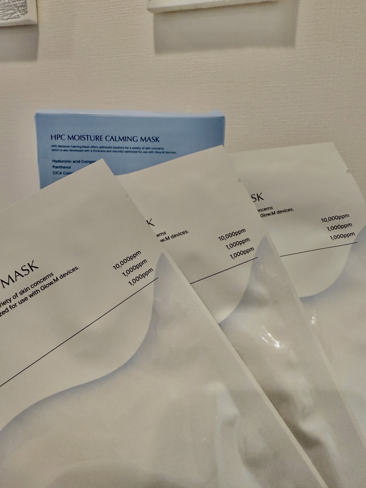ダーマHPCモイスチャーカーミングマスク/Glow.M/シートマスク・パックを使ったクチコミ（1枚目）