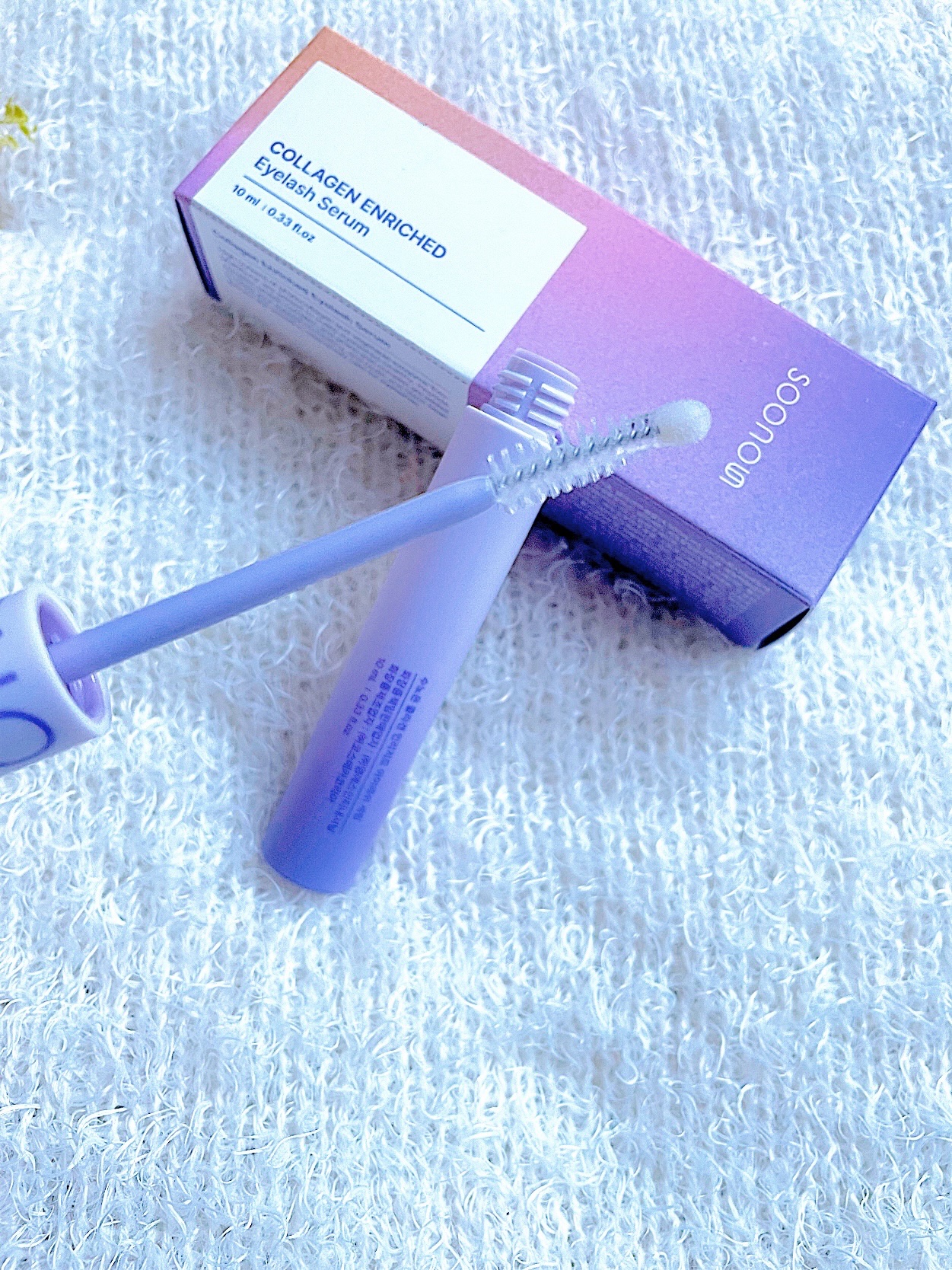 コラーゲン インリッチド アイラッシュ/SOONOUN/まつげ美容液を使ったクチコミ（2枚目）