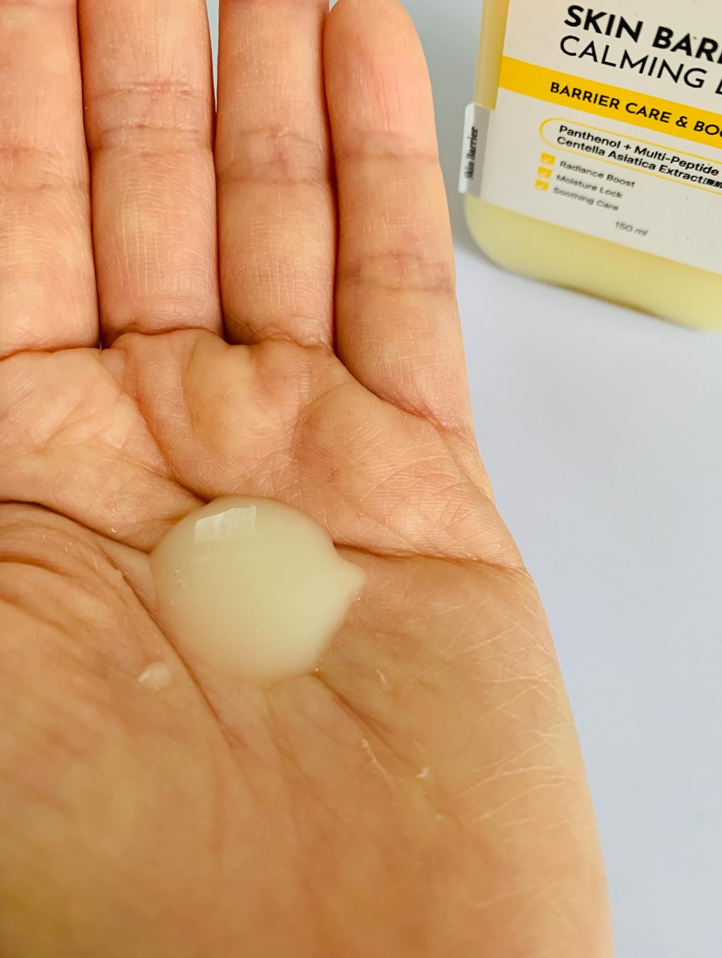 オングリディエンツ スキンバリアカーミングローション EX/Ongredients/乳液を使ったクチコミ（3枚目）