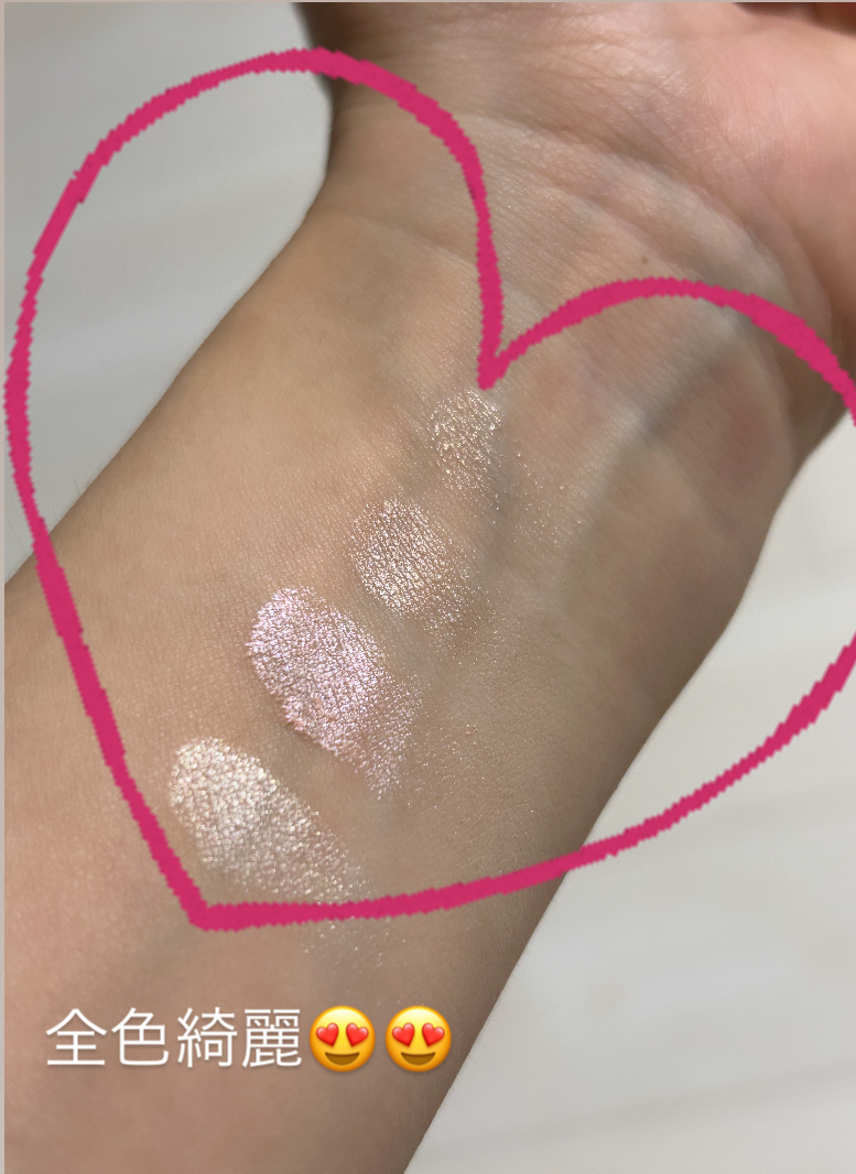 プリズムショットマルチハイライトパレット/SELVE/パウダーハイライトを使ったクチコミ（2枚目）