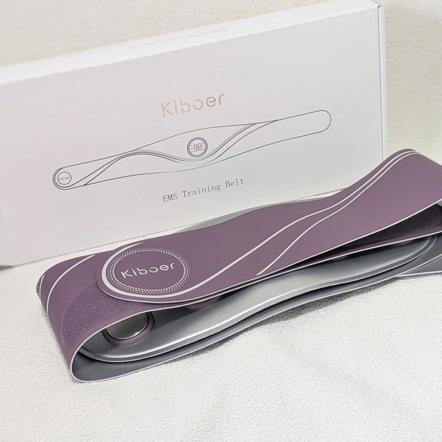 EMS腹筋ベルト/Kiboer/ボディケア美容家電を使ったクチコミ（1枚目）