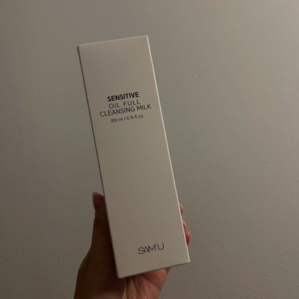 センシティブオイルフルクレンジングミルク/SAM'U/ミルククレンジングを使ったクチコミ(1枚目)