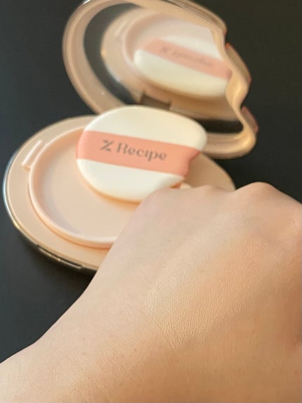 Xファイン サテンウェア メッシュクッション/%Recipe/クッションファンデーションを使ったクチコミ(3枚目)