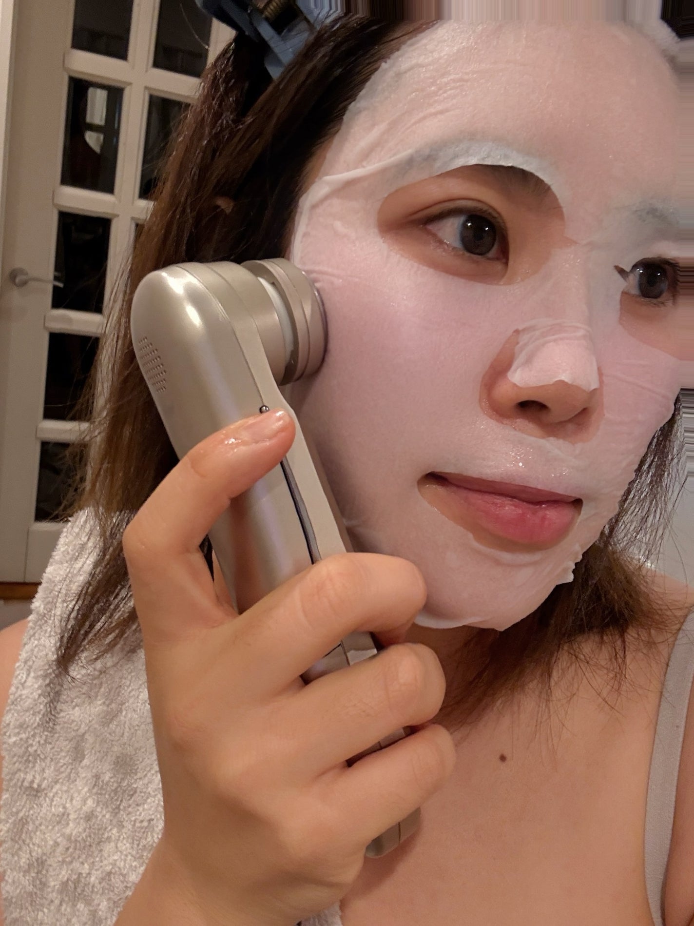 ダーマHPCモイスチャーカーミングマスク/Glow.M/シートマスク・パックを使ったクチコミ(2枚目)