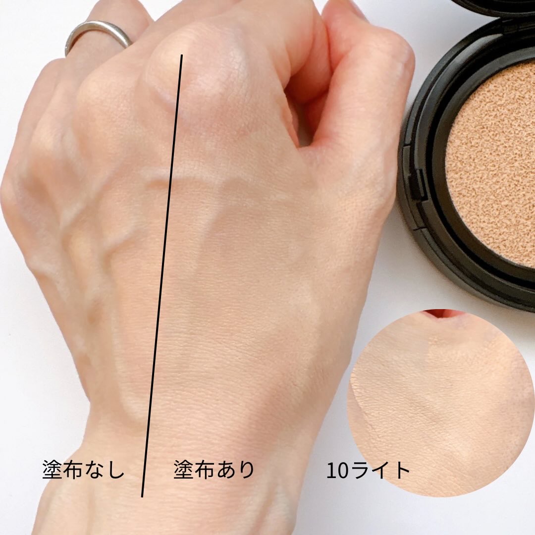 ベルベットジュエルクッション/BIVABOO/クッションファンデーションを使ったクチコミ（2枚目）