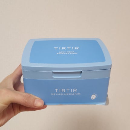 TIRTIR(ティルティル) NMF ハイドラ アンプル マスクのクチコミ「使い切りスキンケア
TIRTIR
NMF ハイドラ アンプル マスク
アミノ酸NMFコンプ.....」(1枚目)