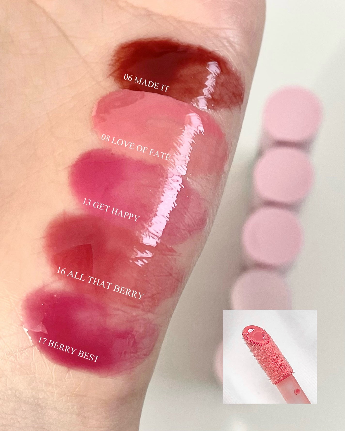 インク グラスティング リップ グロス/PERIPERA/リップグロスを使ったクチコミ(2枚目)