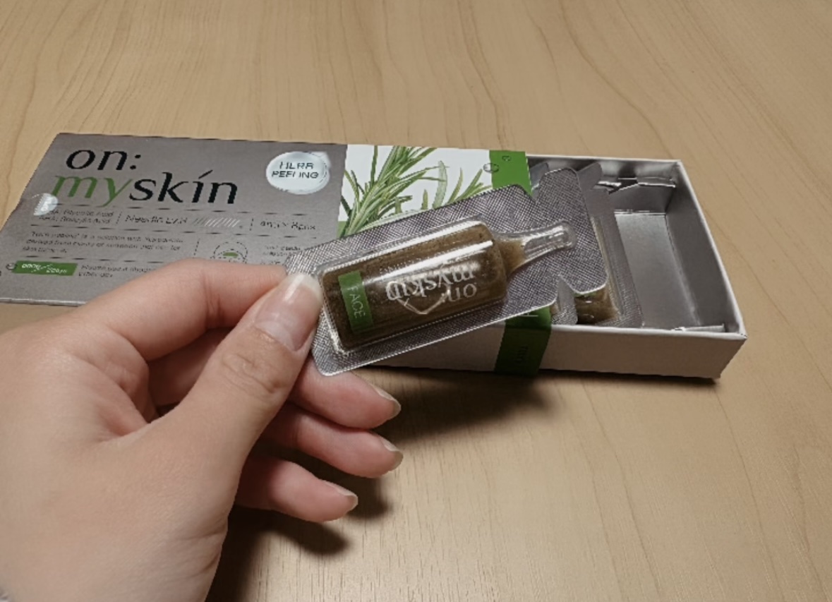 ハーブピーリング/on:myskin/ピーリングを使ったクチコミ（2枚目）