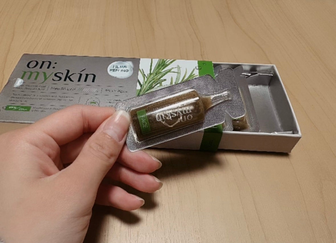 ハーブピーリング/on:myskin/ピーリングを使ったクチコミ(2枚目)