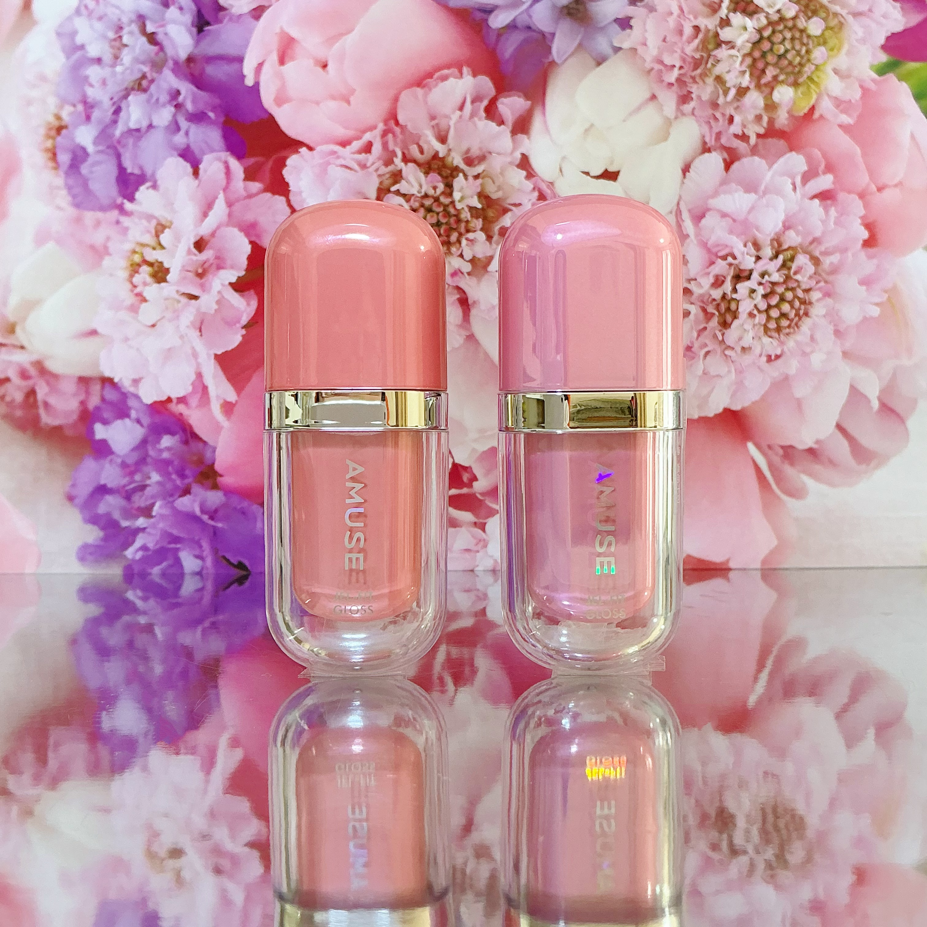 ジェルフィットグロス/AMUSE/リップグロスを使ったクチコミ（1枚目）