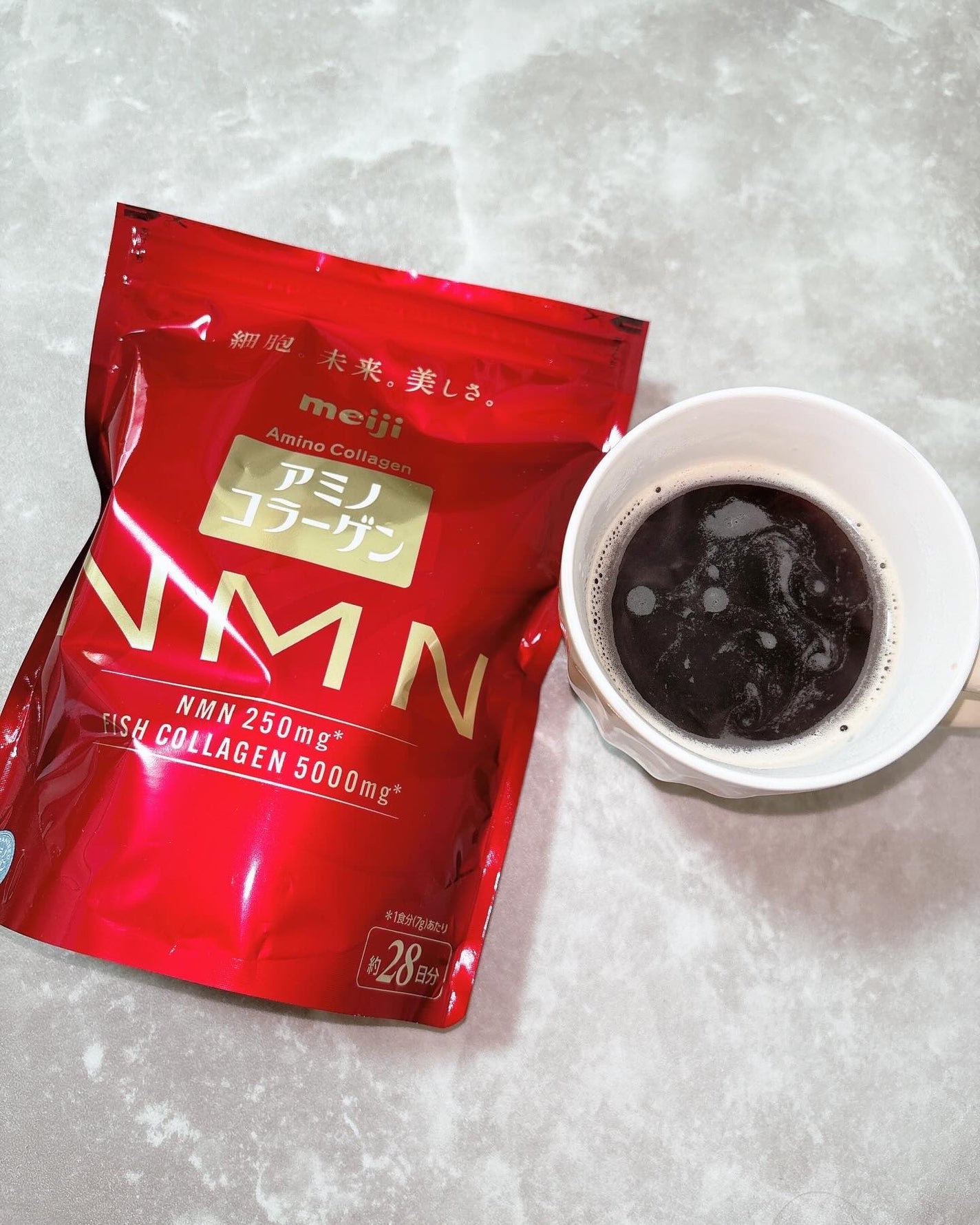 peachフォロバします on LIPS 「アミノコラーゲンさまからいただきました‼️😍 商品株式会社明..」(4枚目)