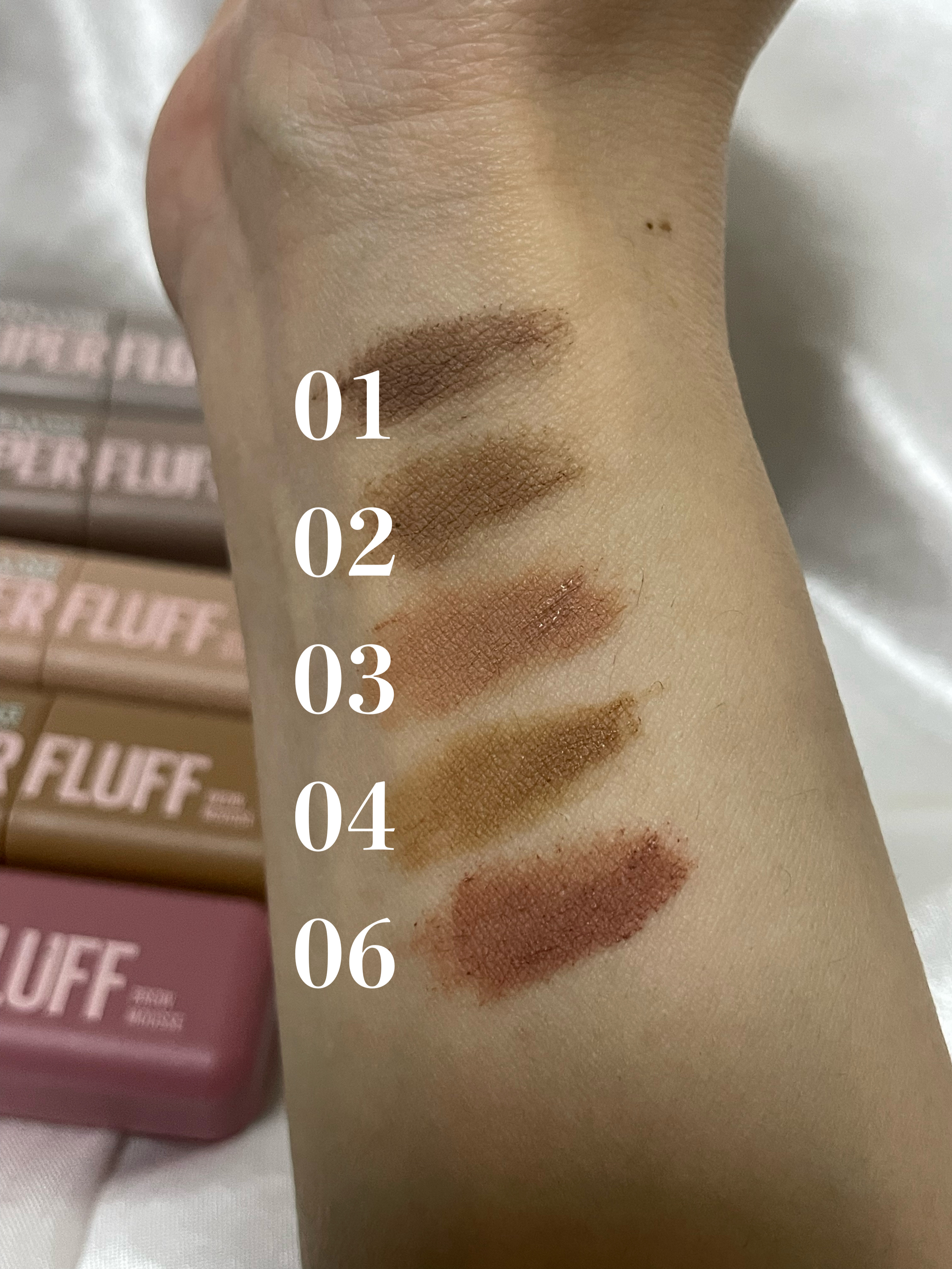 ＳＰ フラッフ ブロウ ムース/MAYBELLINE NEW YORK/眉マスカラを使ったクチコミ（3枚目）