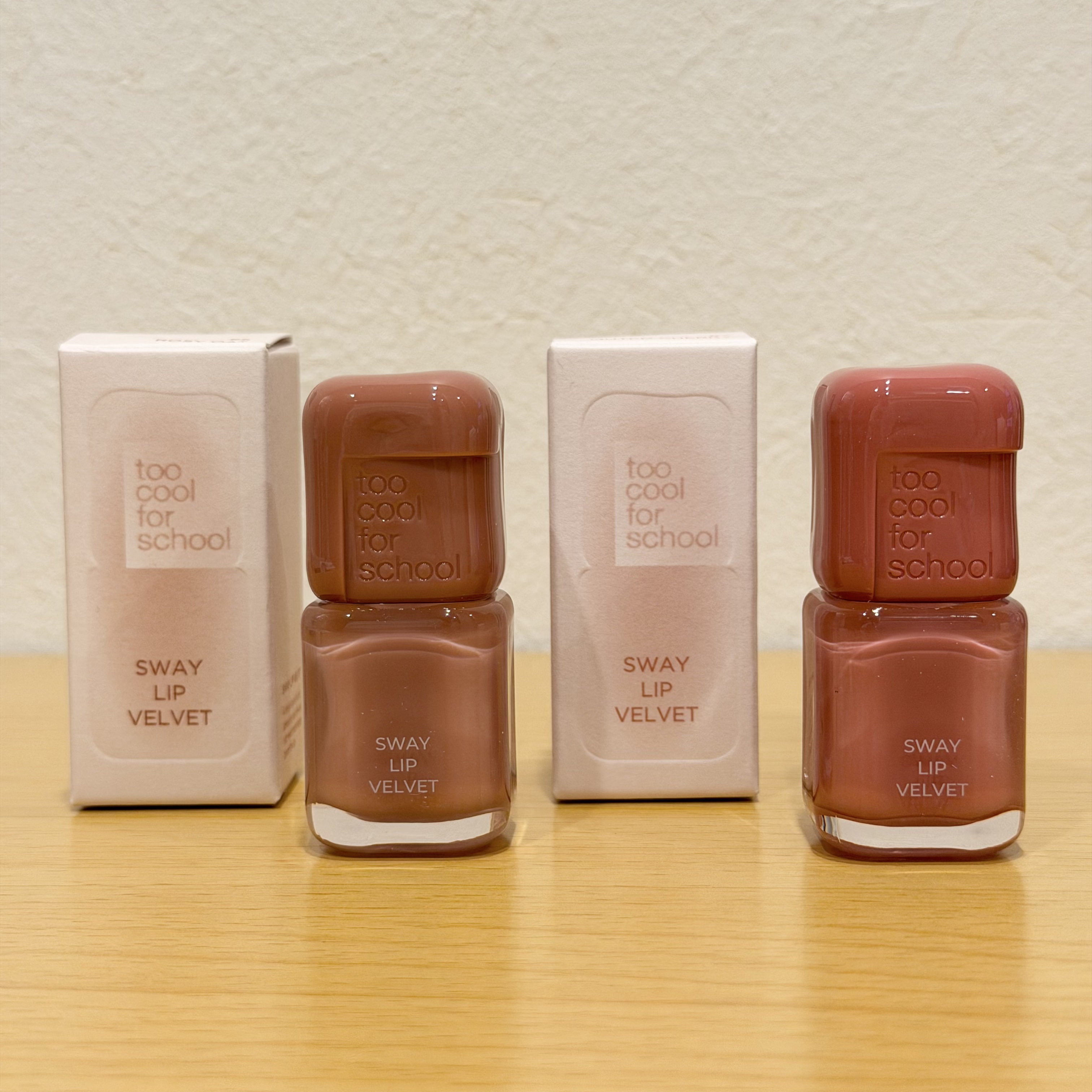 スウェイリップベルベット/too cool for school/リップティントを使ったクチコミ（1枚目）