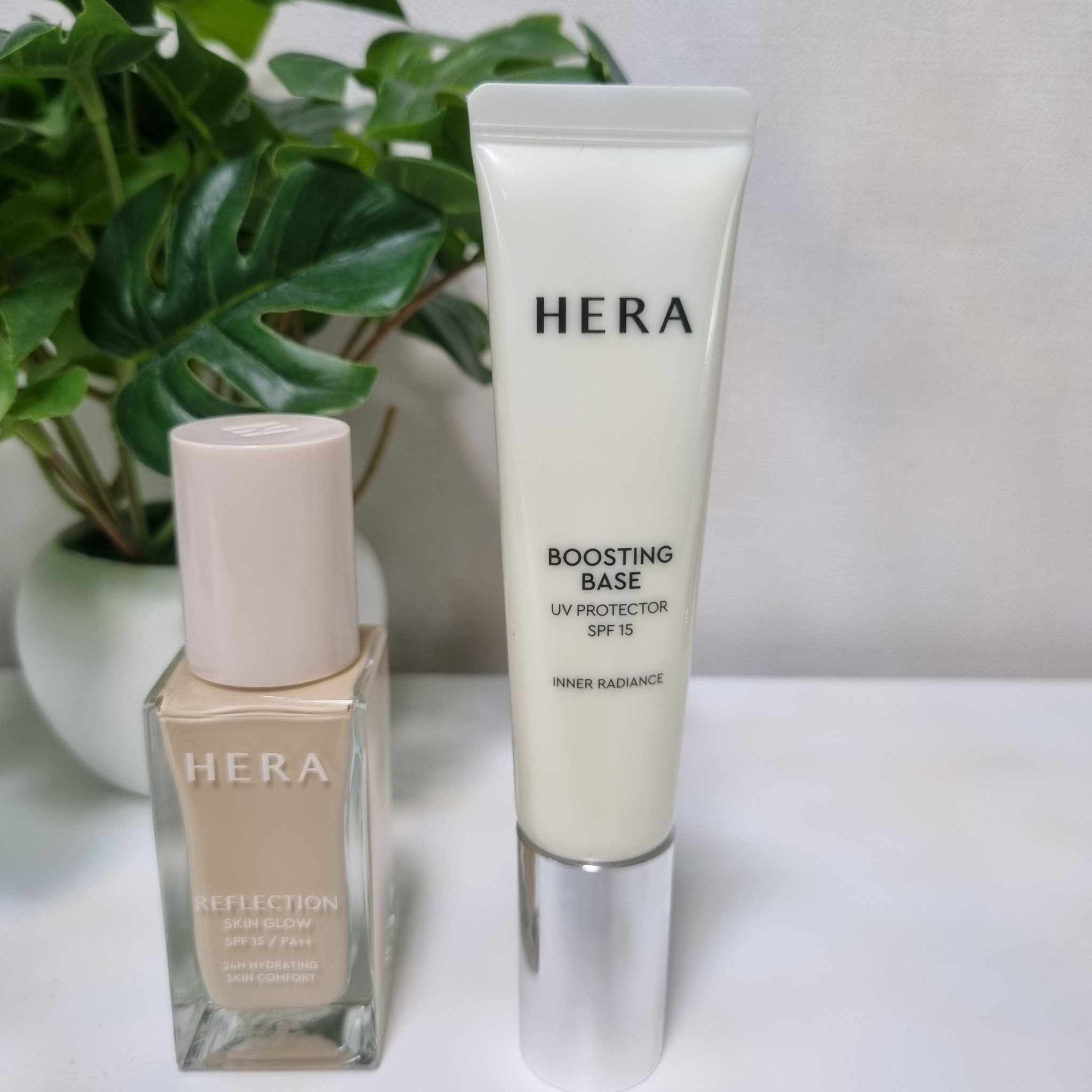 リフレクション スキングロウファンデーション 21N1 バニラ/HERA/リキッドファンデーションを使ったクチコミ（1枚目）