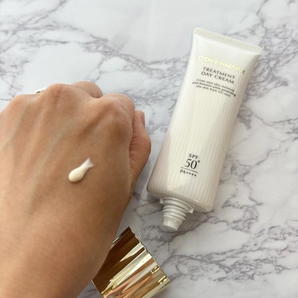 トリートメント デイ クリーム/COVERMARK/日焼け止めクリームを使ったクチコミ(2枚目)