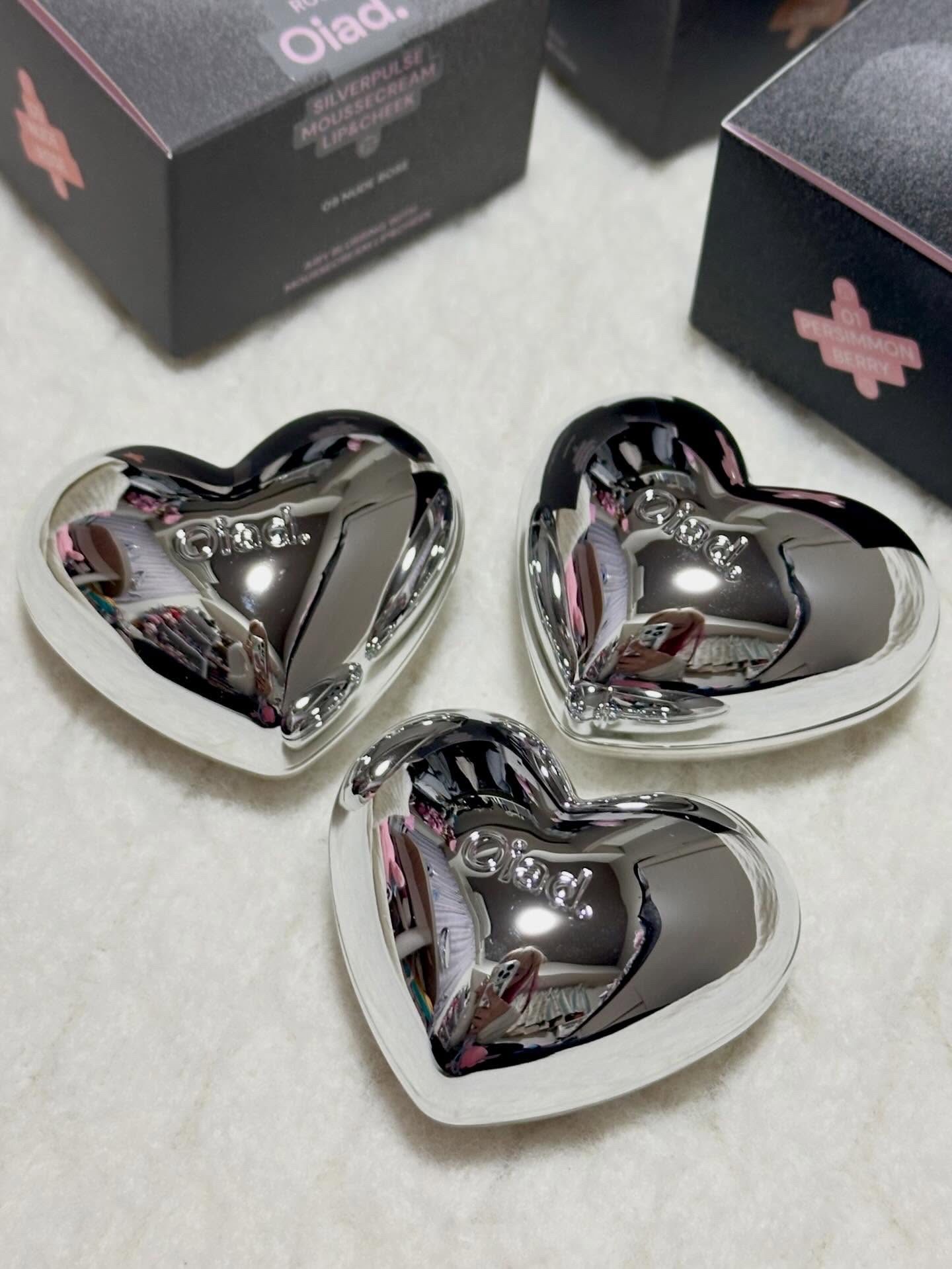 シルバーパース ムースクリーム リップ＆チーク/oiad/ジェル・クリームチークを使ったクチコミ（3枚目）