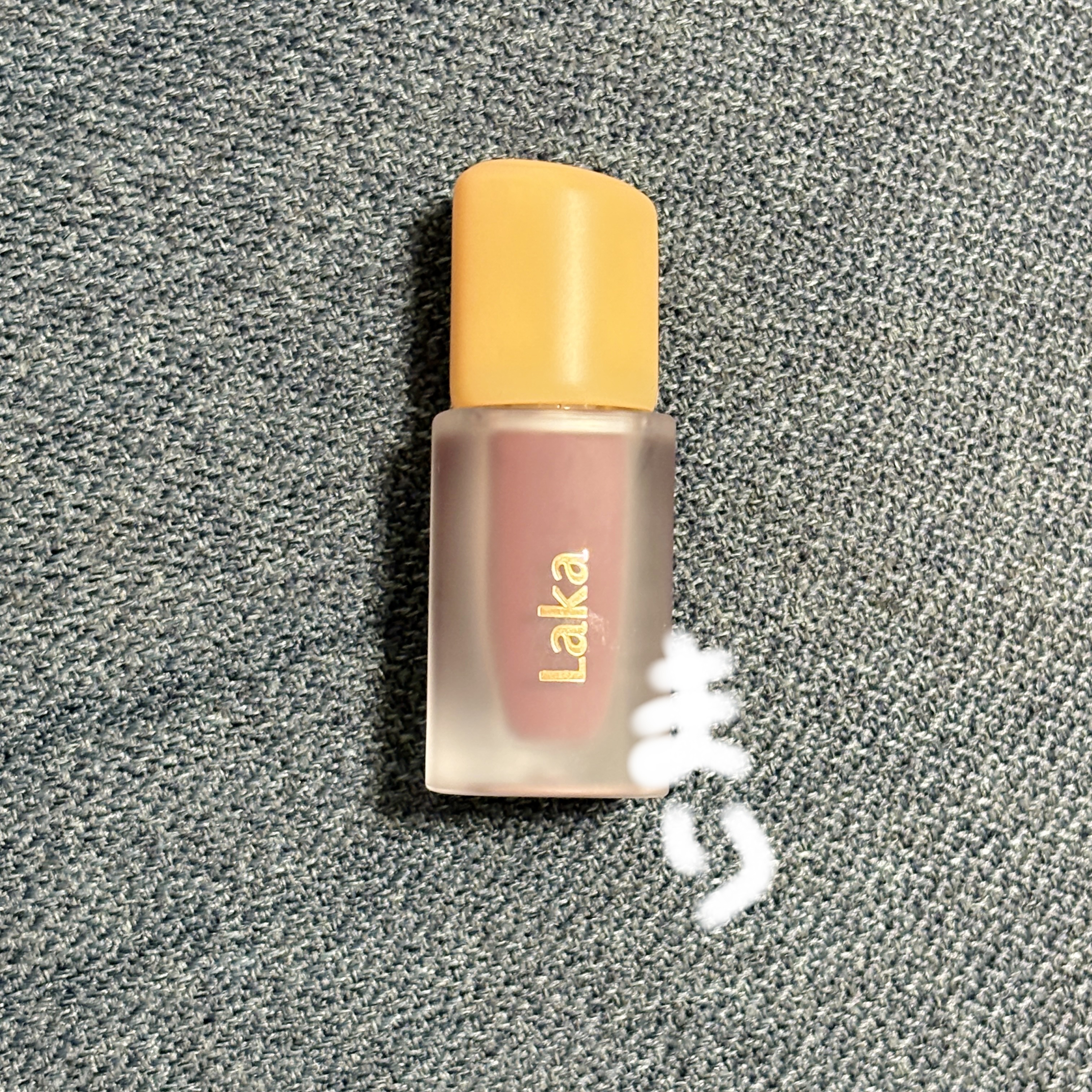 フルーティーグラムティント 123 アンスウィートベリー（ミニ）/Laka/リップティントを使ったクチコミ（2枚目）