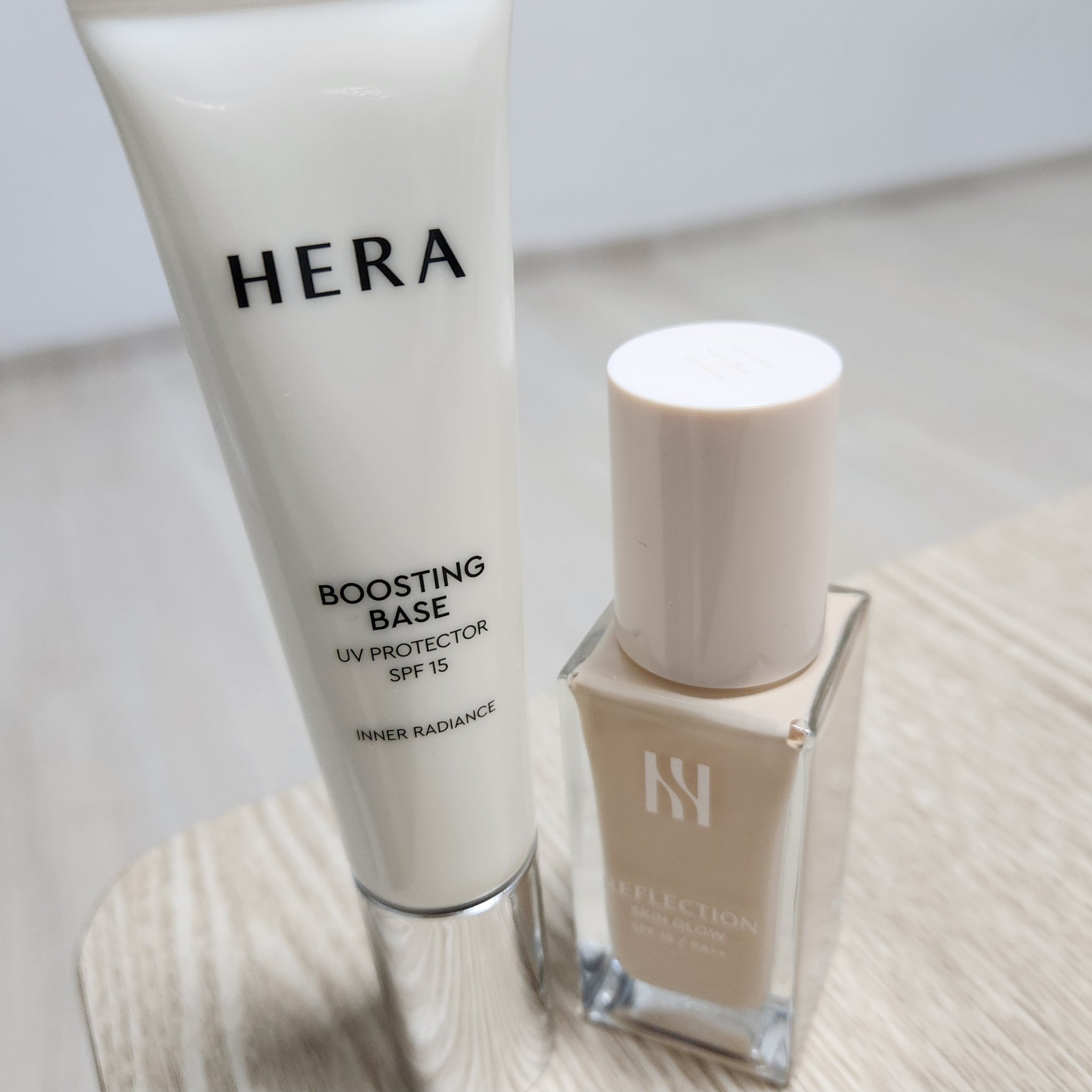 リフレクション スキングロウファンデーション/HERA/リキッドファンデーションを使ったクチコミ（1枚目）