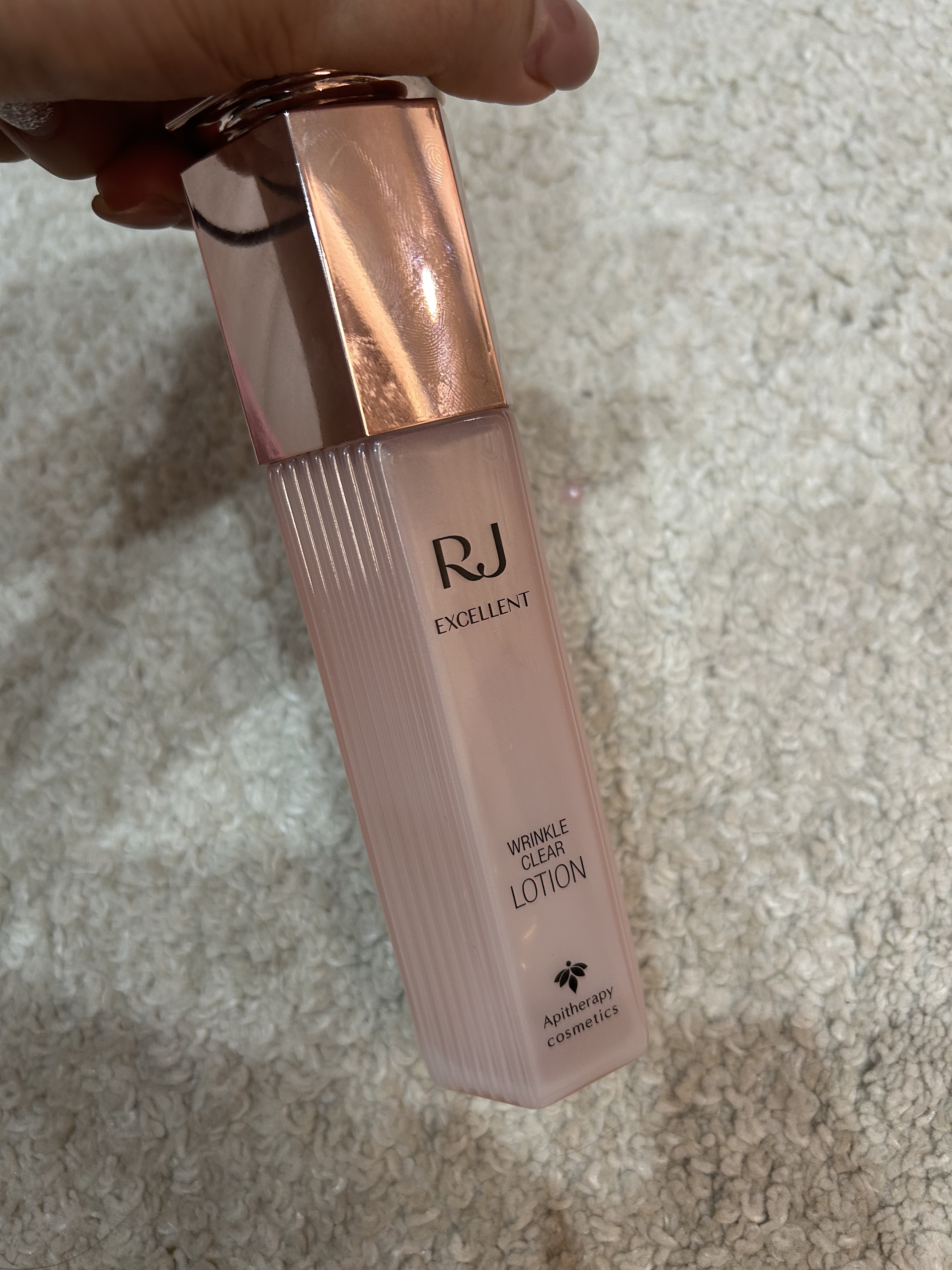 RJ エクセレント 薬用リンクルクリアローション 本体120mL/アピセラピーコスメティクス/化粧水を使ったクチコミ（1枚目）