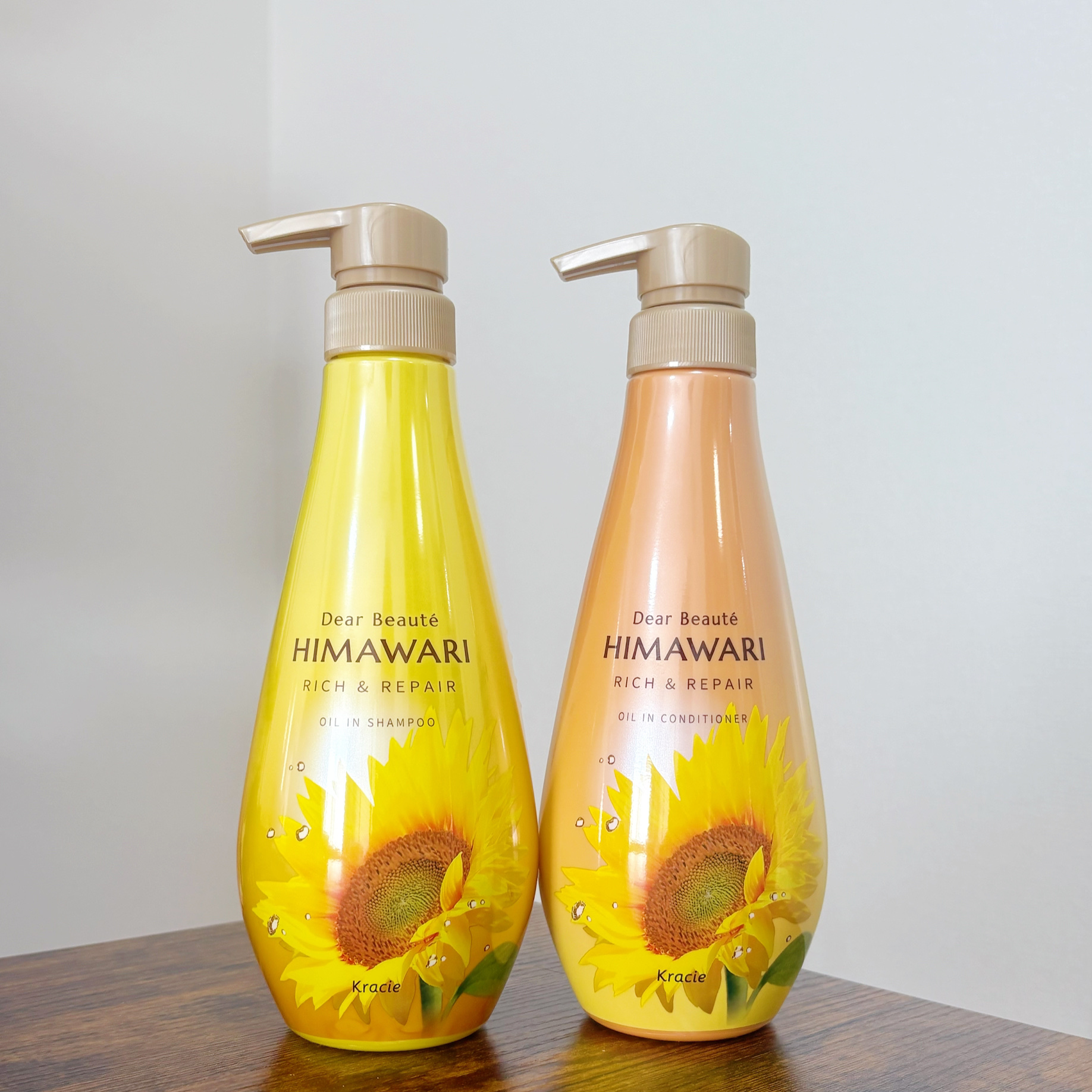 オイルインシャンプー／オイルインコンディショナー（リッチ＆リペア）/ディアボーテ/市販シャンプーを使ったクチコミ（1枚目）