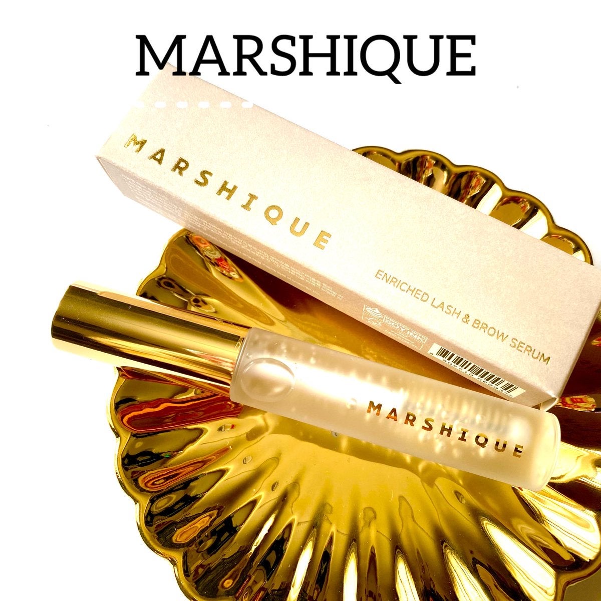 LASH & BROW ENRICHED SERUM/MARSHIQUE/まつげ美容液を使ったクチコミ（1枚目）