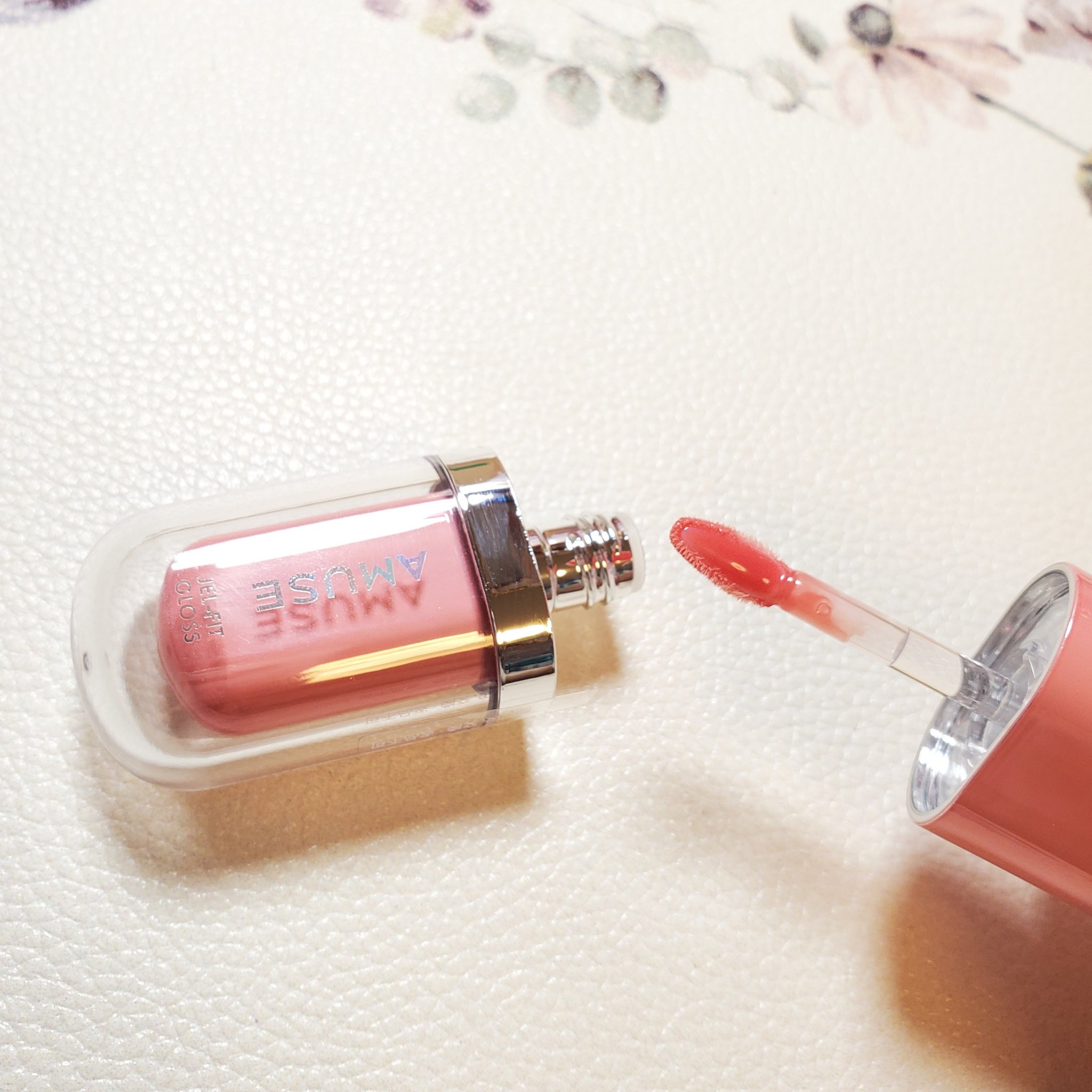 ジェルフィットグロス/AMUSE/リップグロスを使ったクチコミ（3枚目）