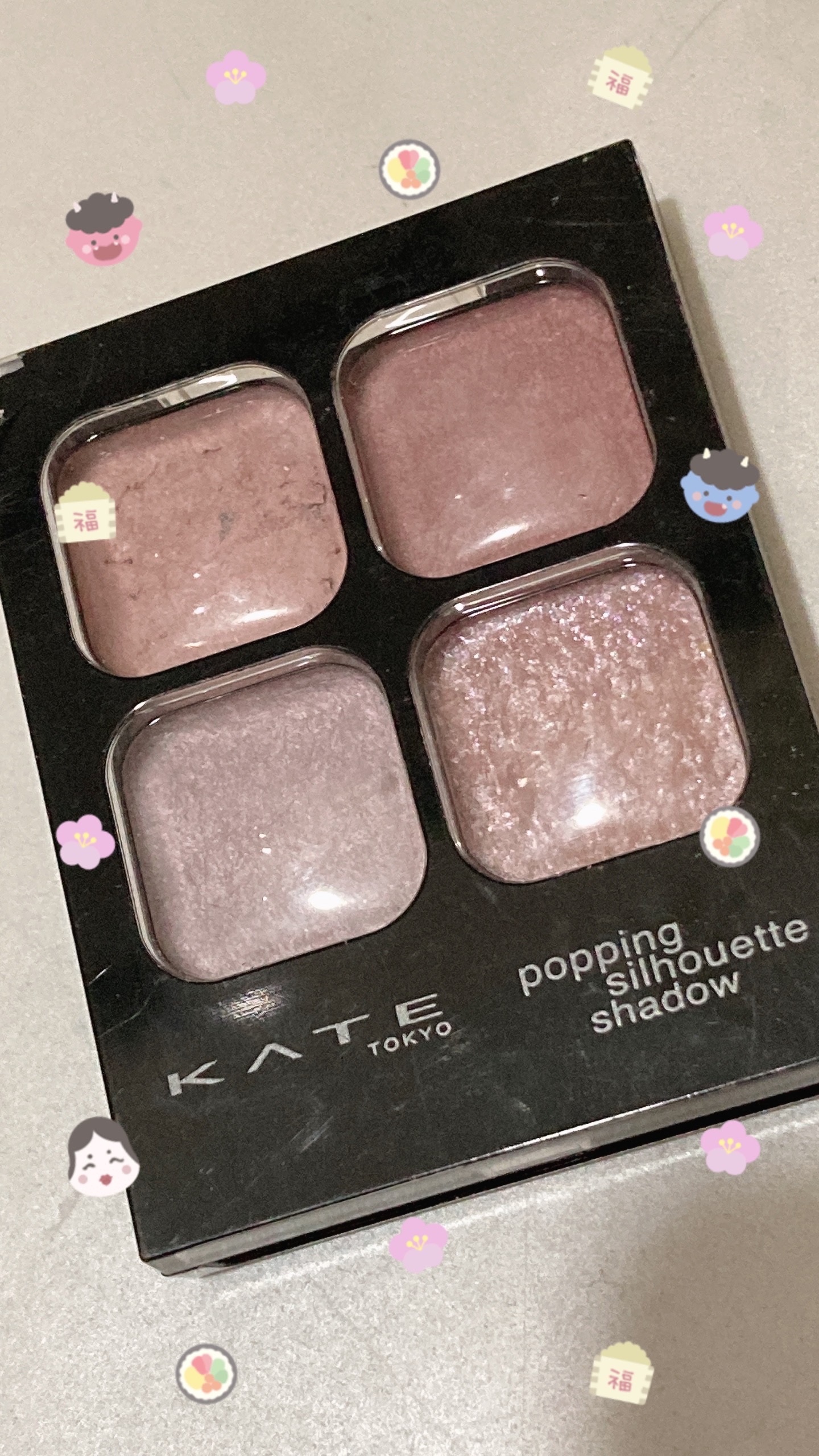 ケイト ポッピングシルエットシャドウ/KATE/アイシャドウパレットを使ったクチコミ（1枚目）