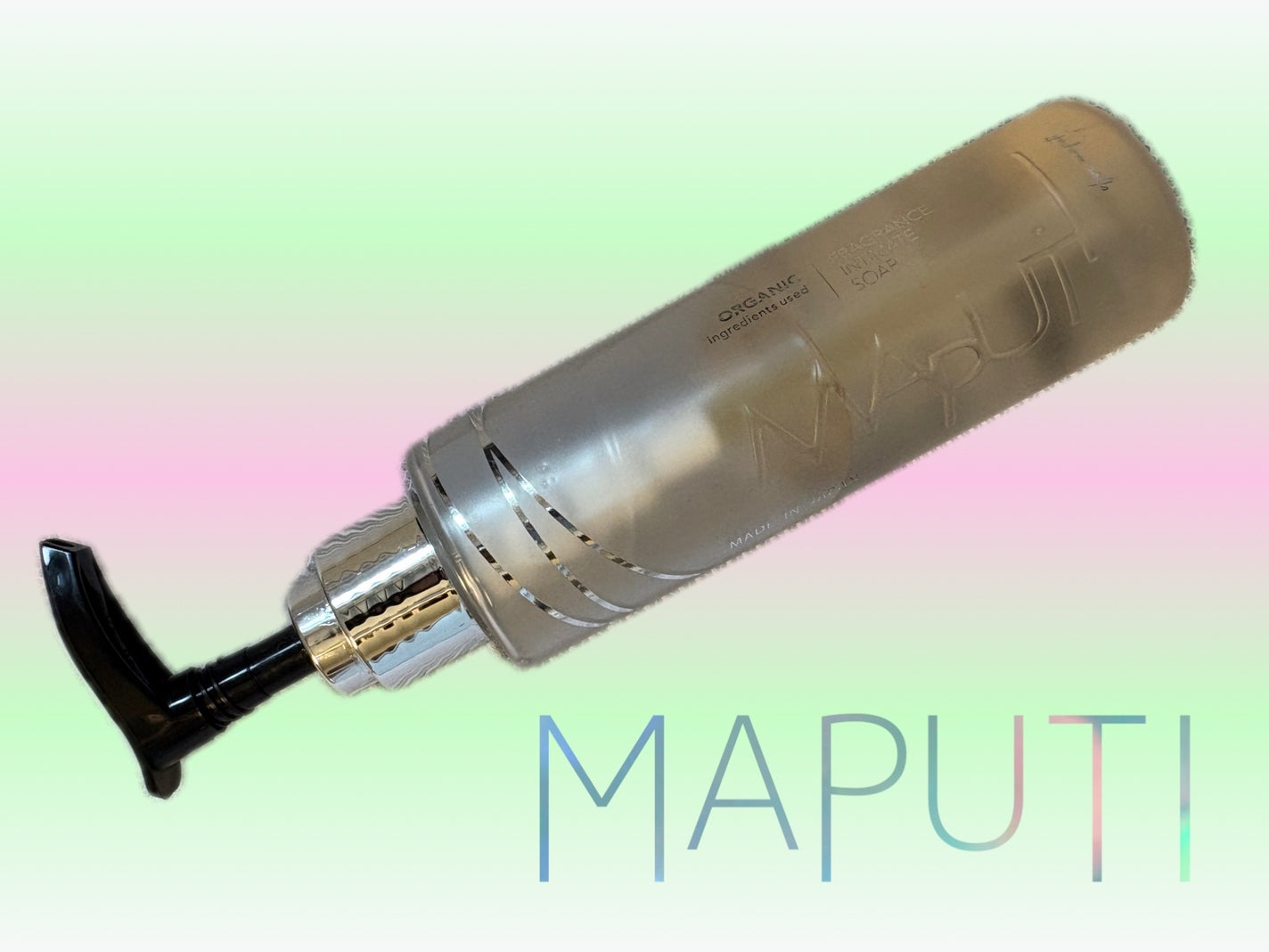 オーガニックフレグランスインティメイトソープ MAPUTI/MAPUTI/デリケートゾーンケアを使ったクチコミ(1枚目)