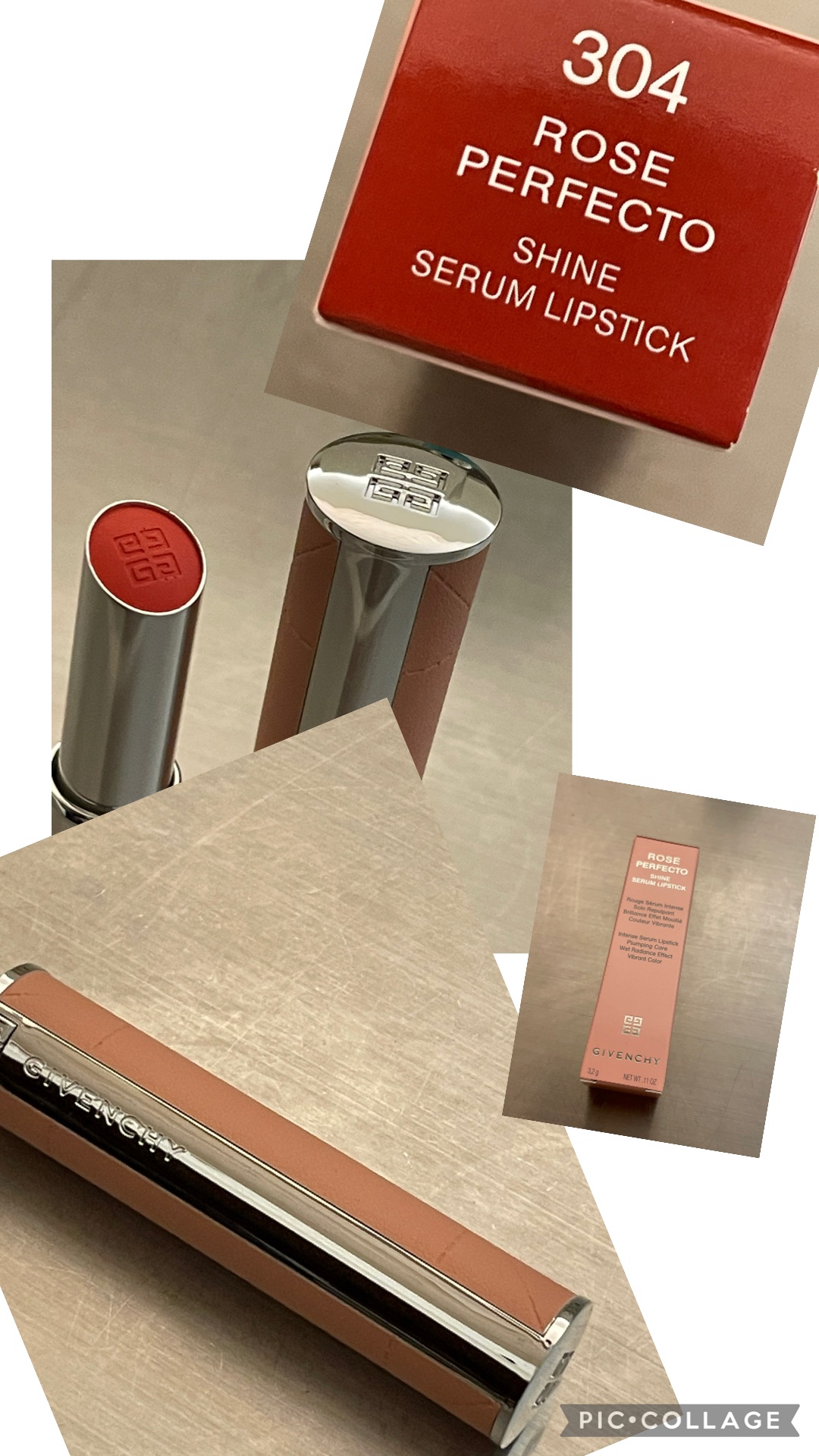 ローズ・パーフェクト・シャイン/GIVENCHY/口紅を使ったクチコミ（1枚目）