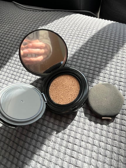 ドラマティックエッセンスクッション グロウ/マキアージュ/クッションファンデーションを使ったクチコミ(2枚目)